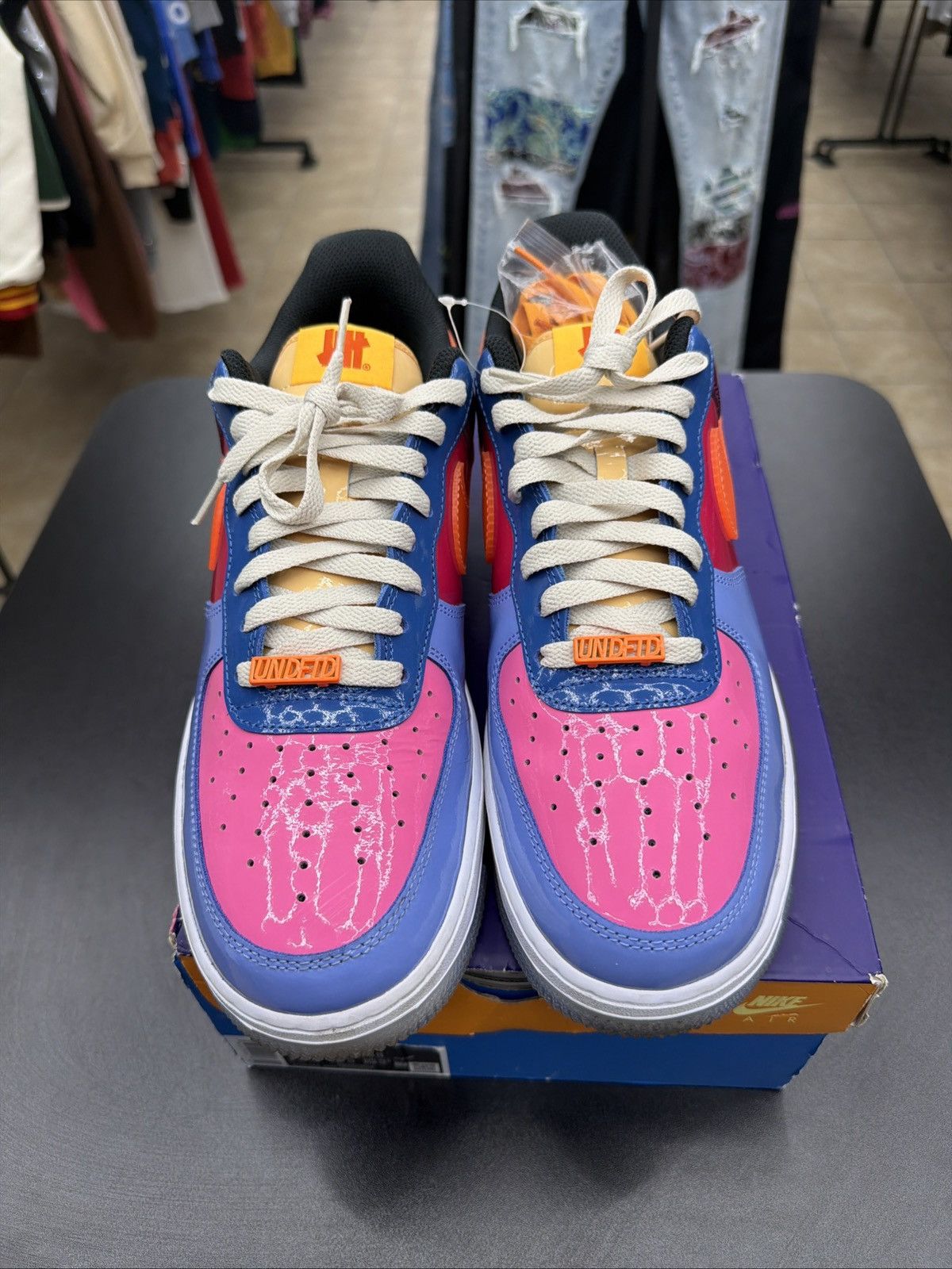 Nike Nike Undefeated x Air Force 1 Low Tota Size 11 OG All Quick Size US 11 / EU 44 - 11 Thumbnail