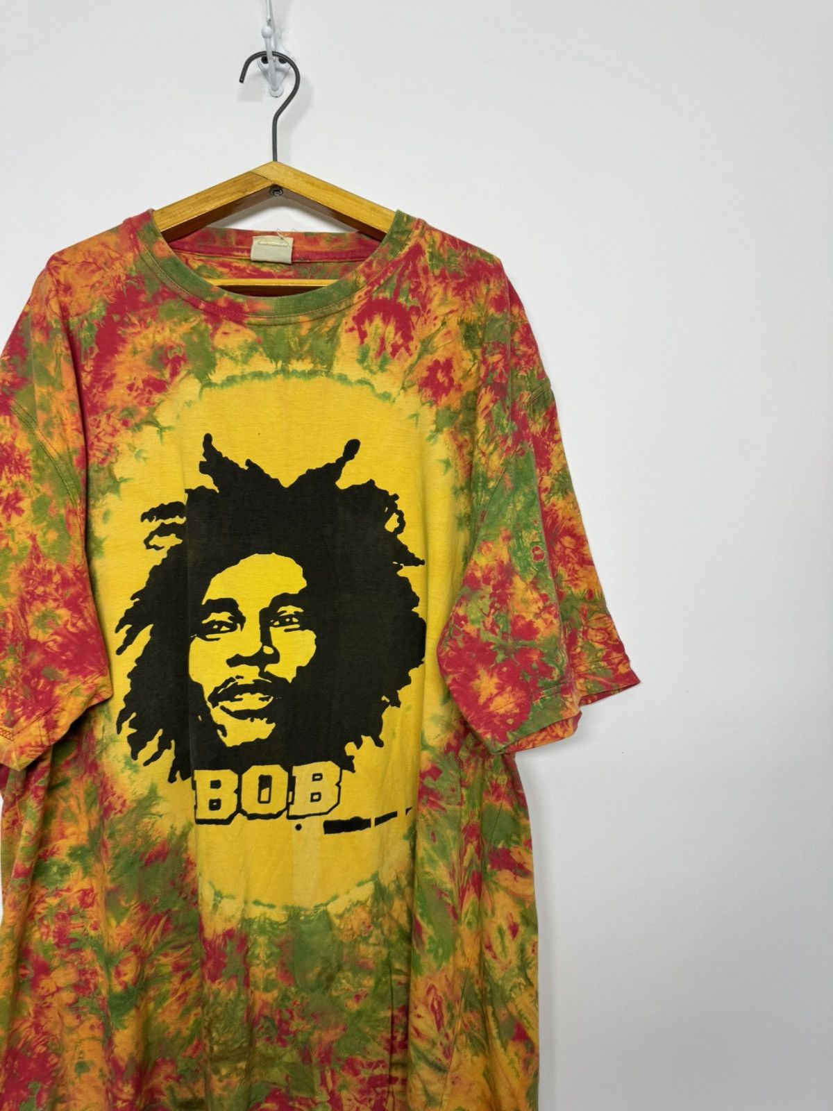 Bob Marley Vintage 00s Bob Marley Jamaica one love one heart tshirt Size US XL / EU 56 / 4 - 5 Thumbnail