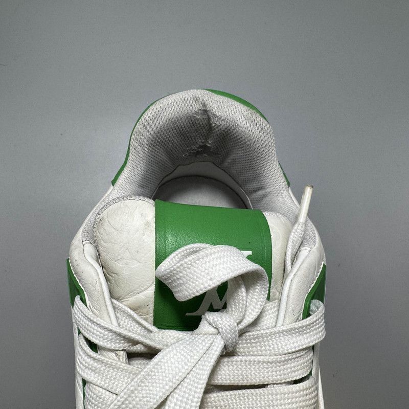 Louis Vuitton Louis Vuitton Green and White Fashion Sneakers -2508 Size US 8 / EU 41 - 8 Thumbnail