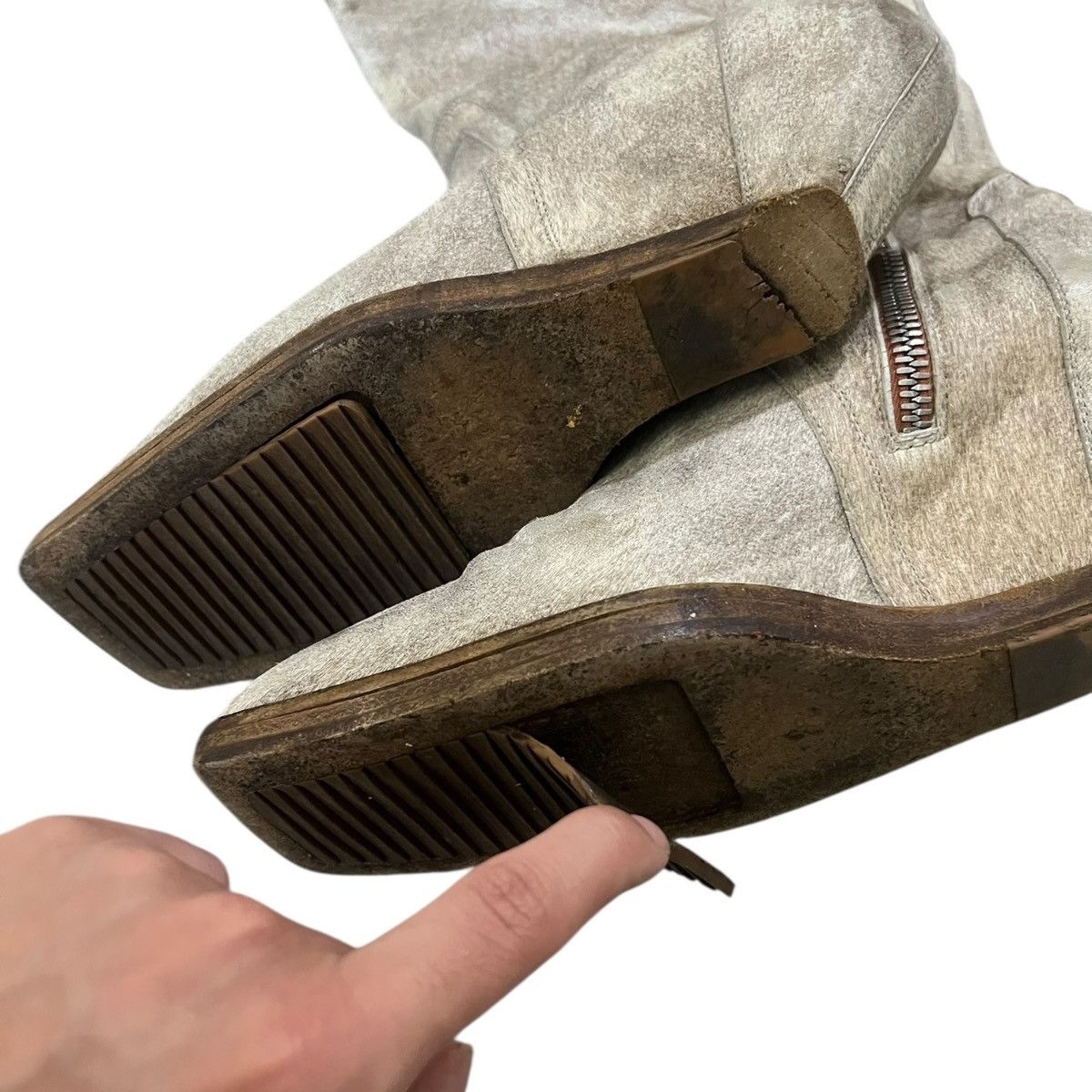 Rick Owens Rick owens fw18 sisyphus cinnamon ponyhair wedges Size US 8.5 / EU 41-42 - 6 Thumbnail