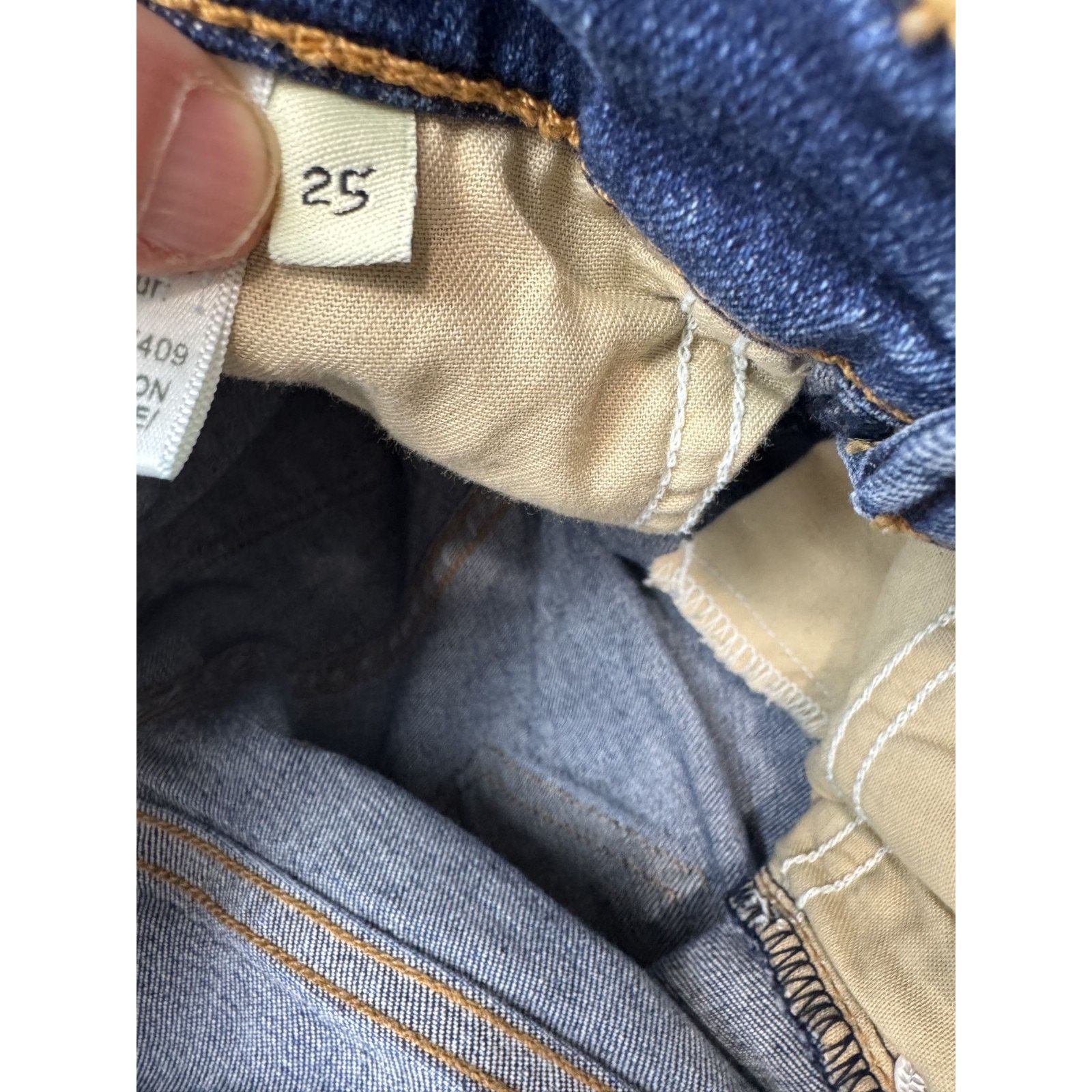 Rag & Bone Rag & Bone High Rise Skinny Jeans W1532K520BO 17409 Size 25 Size 25" / US 0 / IT 36 - 9 Thumbnail
