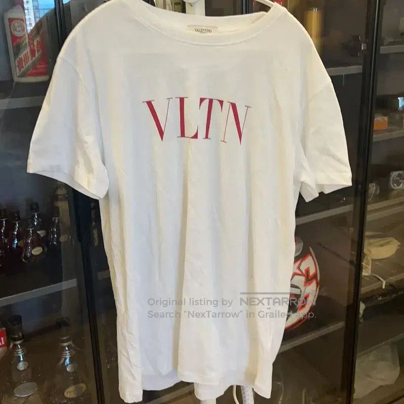 Valentino Valentino Women's White Cotton T-Shirt . Size S / US 4 / IT 40 - 1 Thumbnail
