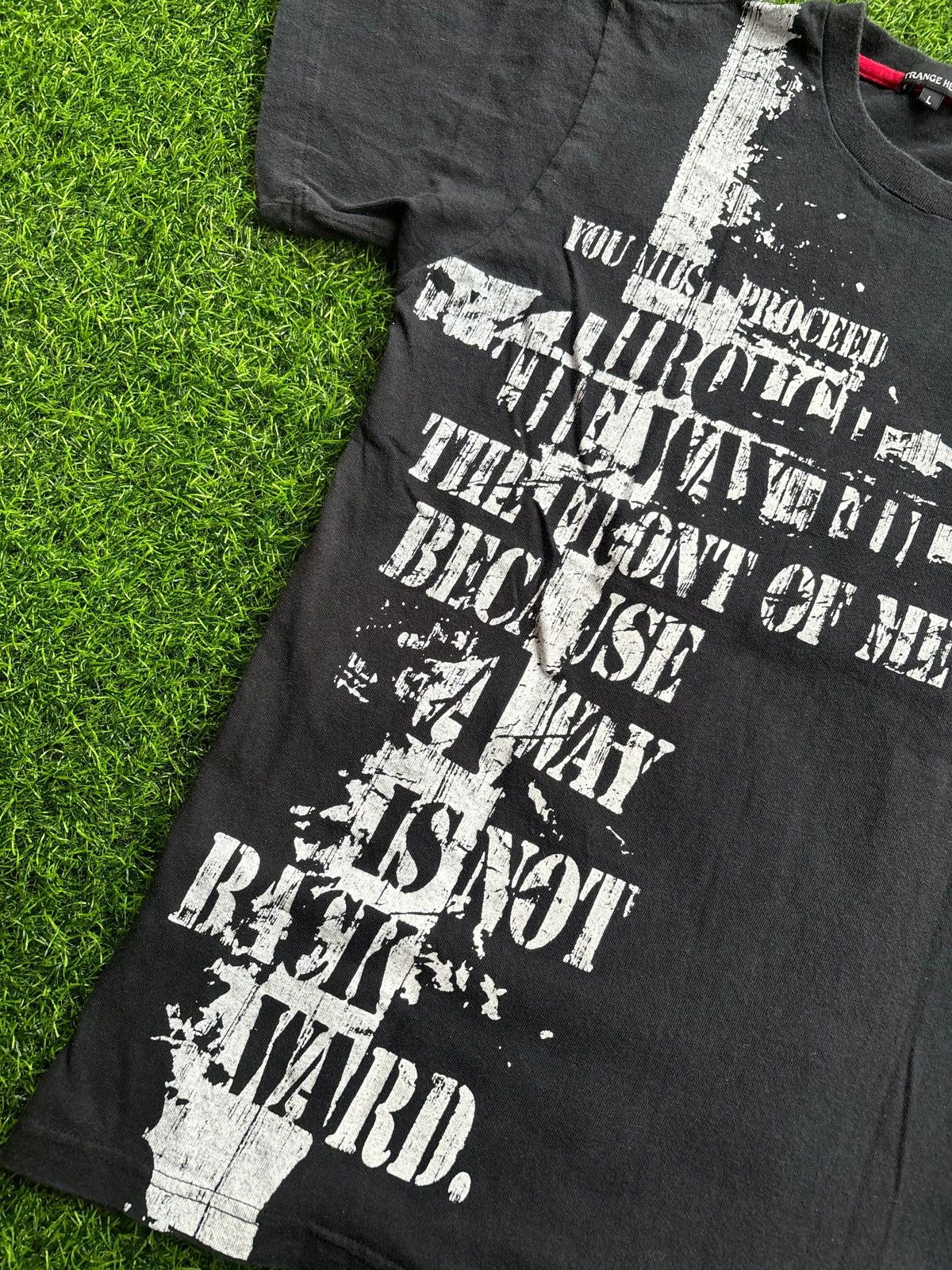 Hysteric Glamour Y2k Trange Heaven Ifsixwasnine Punk Style Tshirt Size US L / EU 52-54 / 3 - 3 Thumbnail