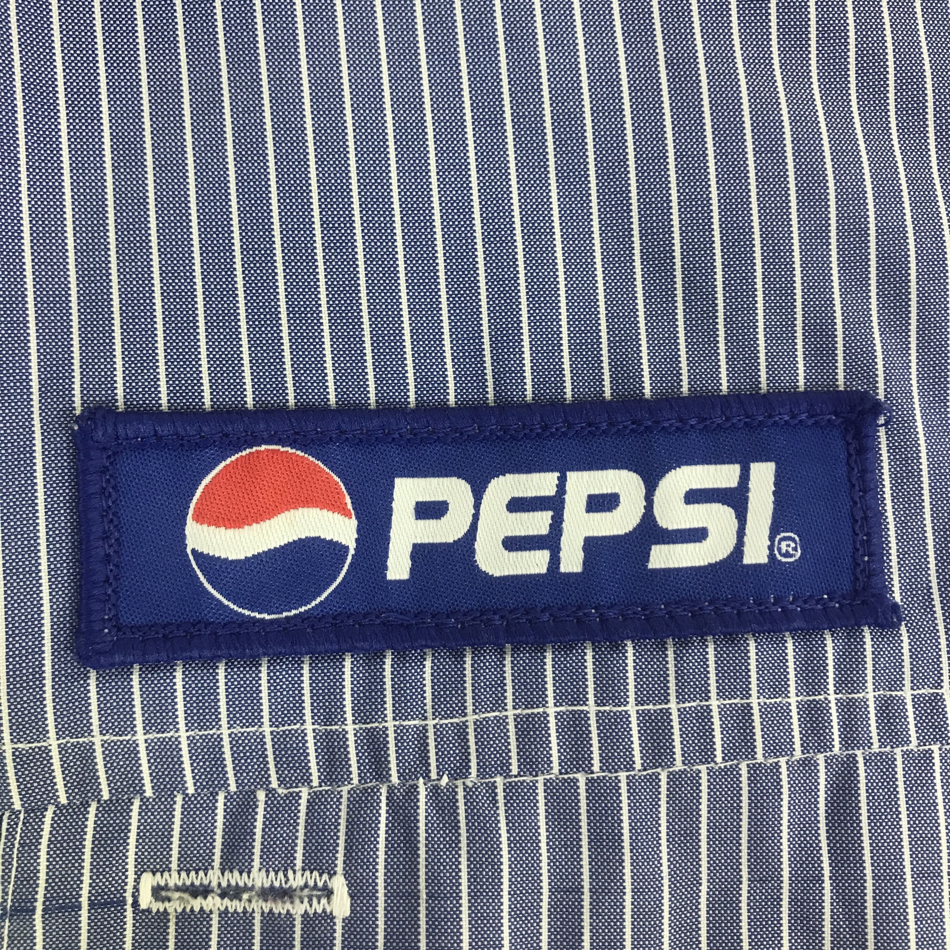 Pepsi PEPSI WORK BUTTON UP T-SHIRT K117B18 Size US L / EU 52-54 / 3 - 7 Thumbnail