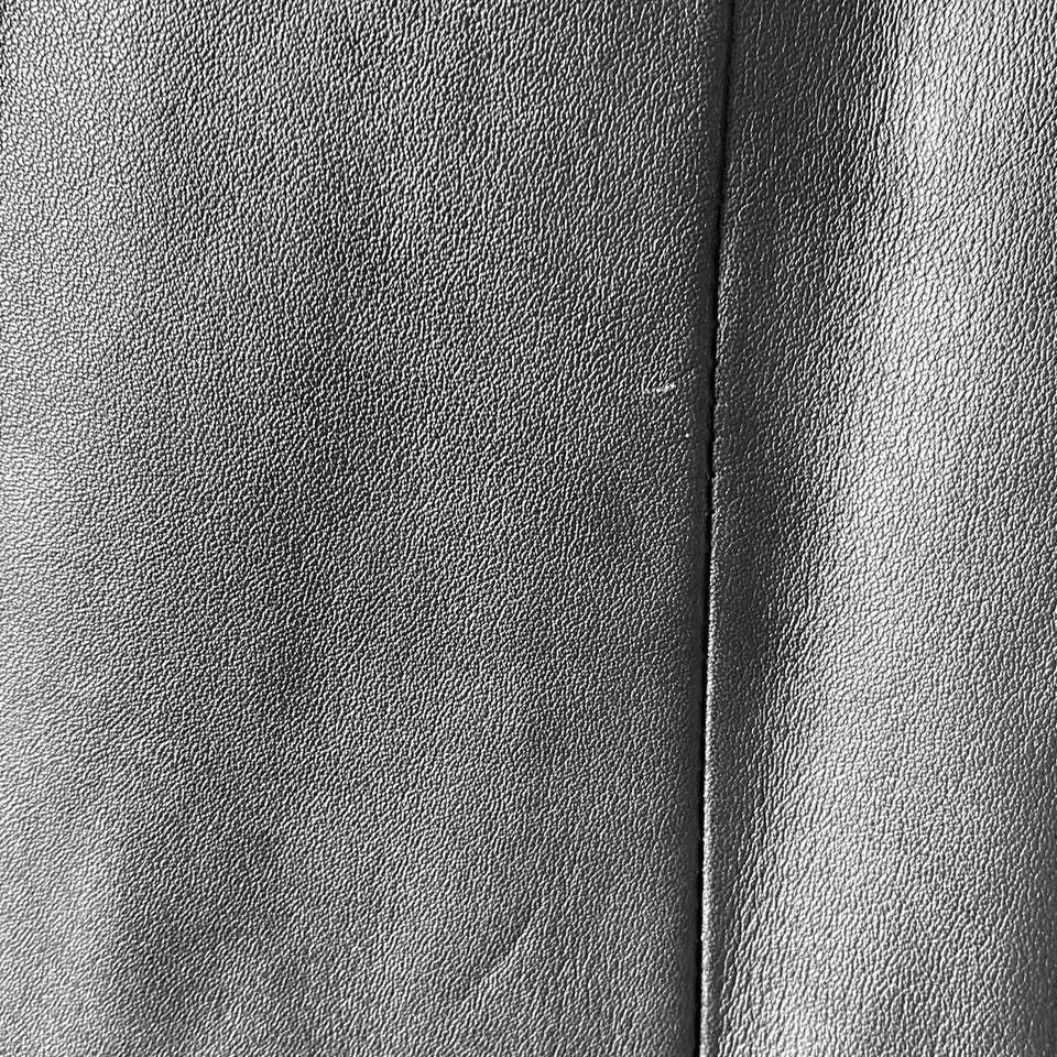 Vintage Super long Avant Garde Matrix leather maxi coat Size XL / US 12-14 / IT 48-50 - 4 Thumbnail