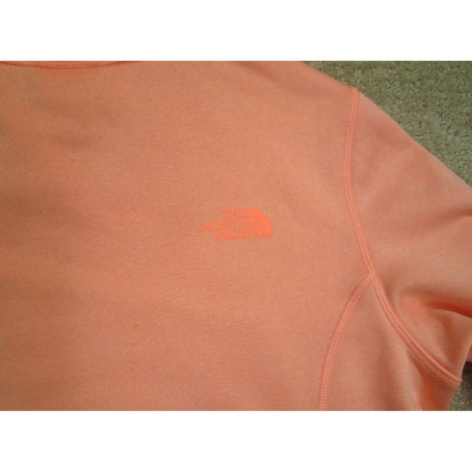 The North Face The North Face Hoodie Women Medium Peach Performance Sweatshirt Pullover Size M / US 6-8 / IT 42-44 - 5 Thumbnail