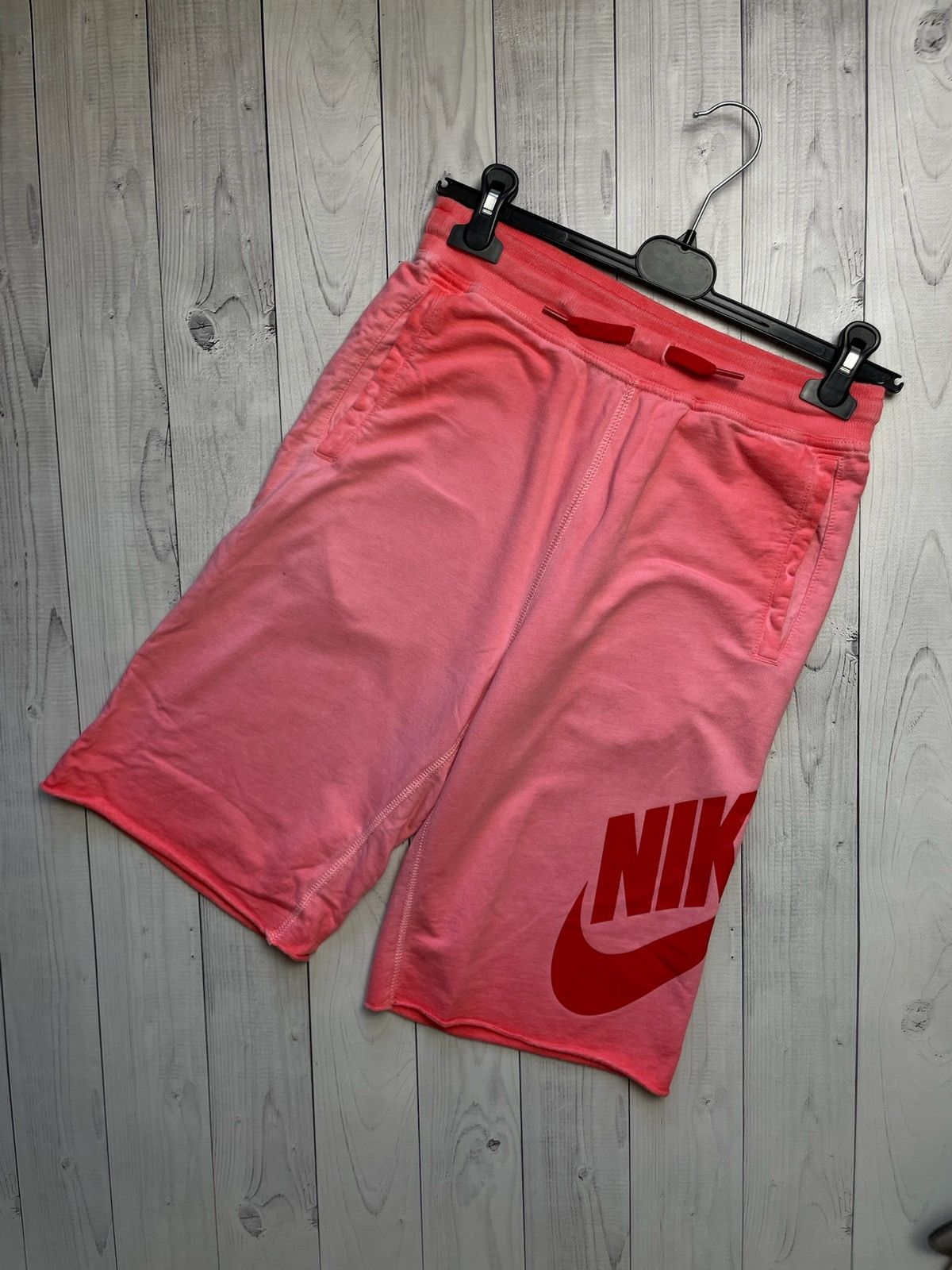 Nike × Vintage Vintage Nike tracksuit pink size Xs shorts + hooded vest Size US XS / EU 42 / 0 - 2 Thumbnail
