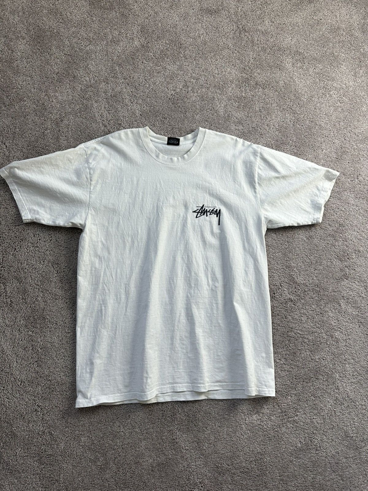Stussy Stussy Natural Pigment Dyed Painter Tee Used Size Large Size US L / EU 52-54 / 3 - 2 Thumbnail