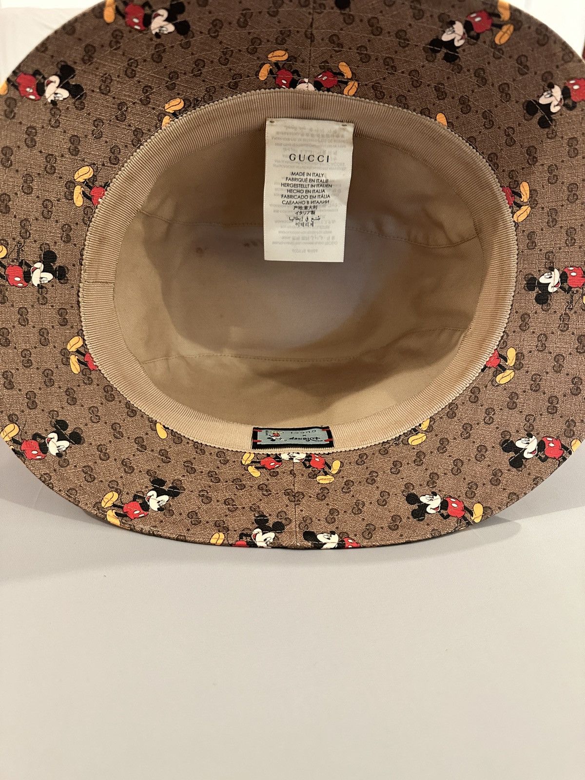 Gucci Gucci x Disney Mickey Mouse Bucket Hat Size ONE SIZE - 3 Thumbnail