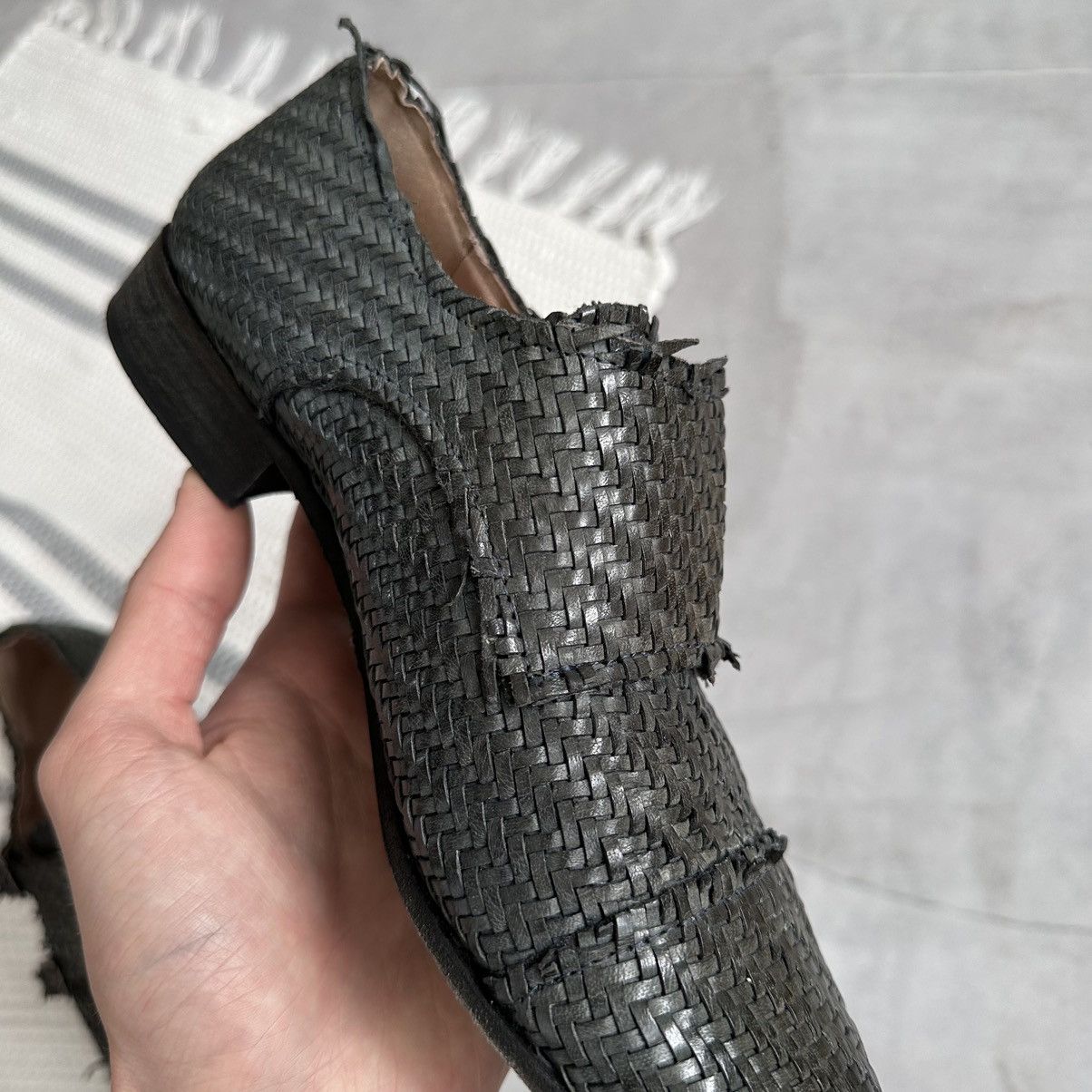Dirk Bikkembergs Archive If Six Was Nine LGB Wicker Boots As 98 Guidi Vibe Size US 7 / IT 37 - 16 Thumbnail