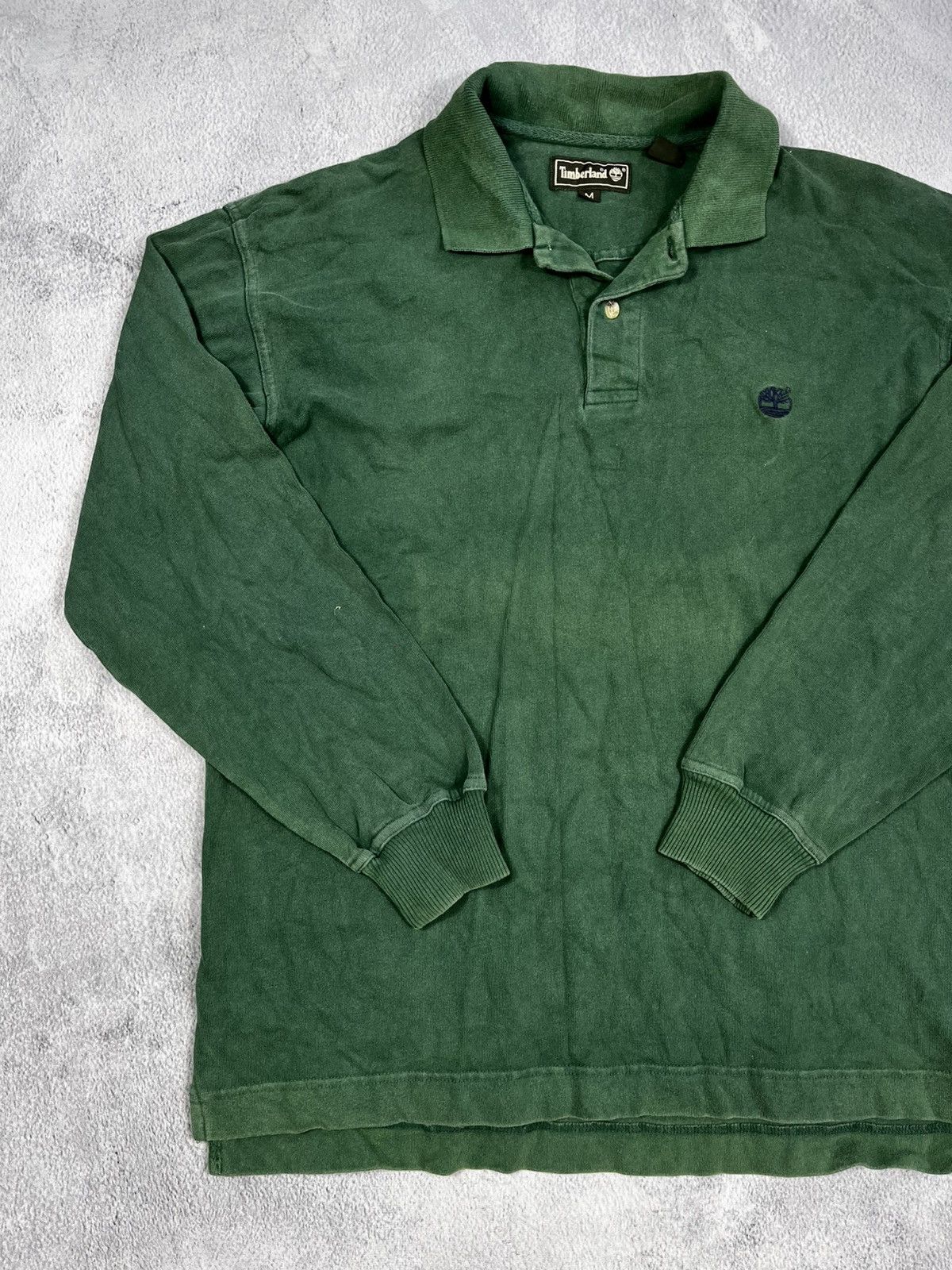 Timberland × Vintage Vintage 90s Timberland 1/4 polo sweatshirt oldmoney size M Size US M / EU 48-50 / 2 - 2 Thumbnail