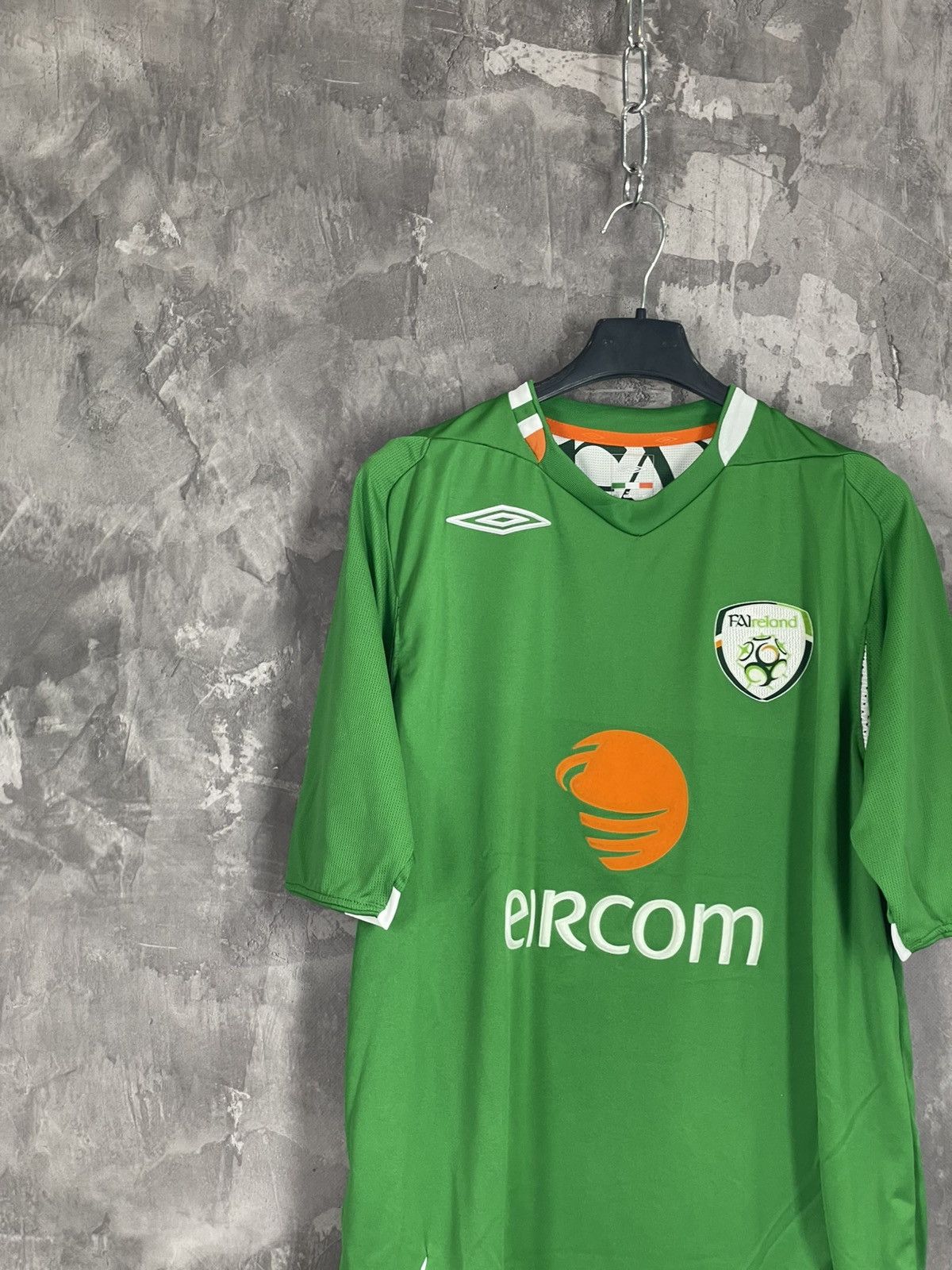 Umbro Ireland 2008 Home Jersey Soccer T shirt Size US L / EU 52-54 / 3 - 3 Thumbnail