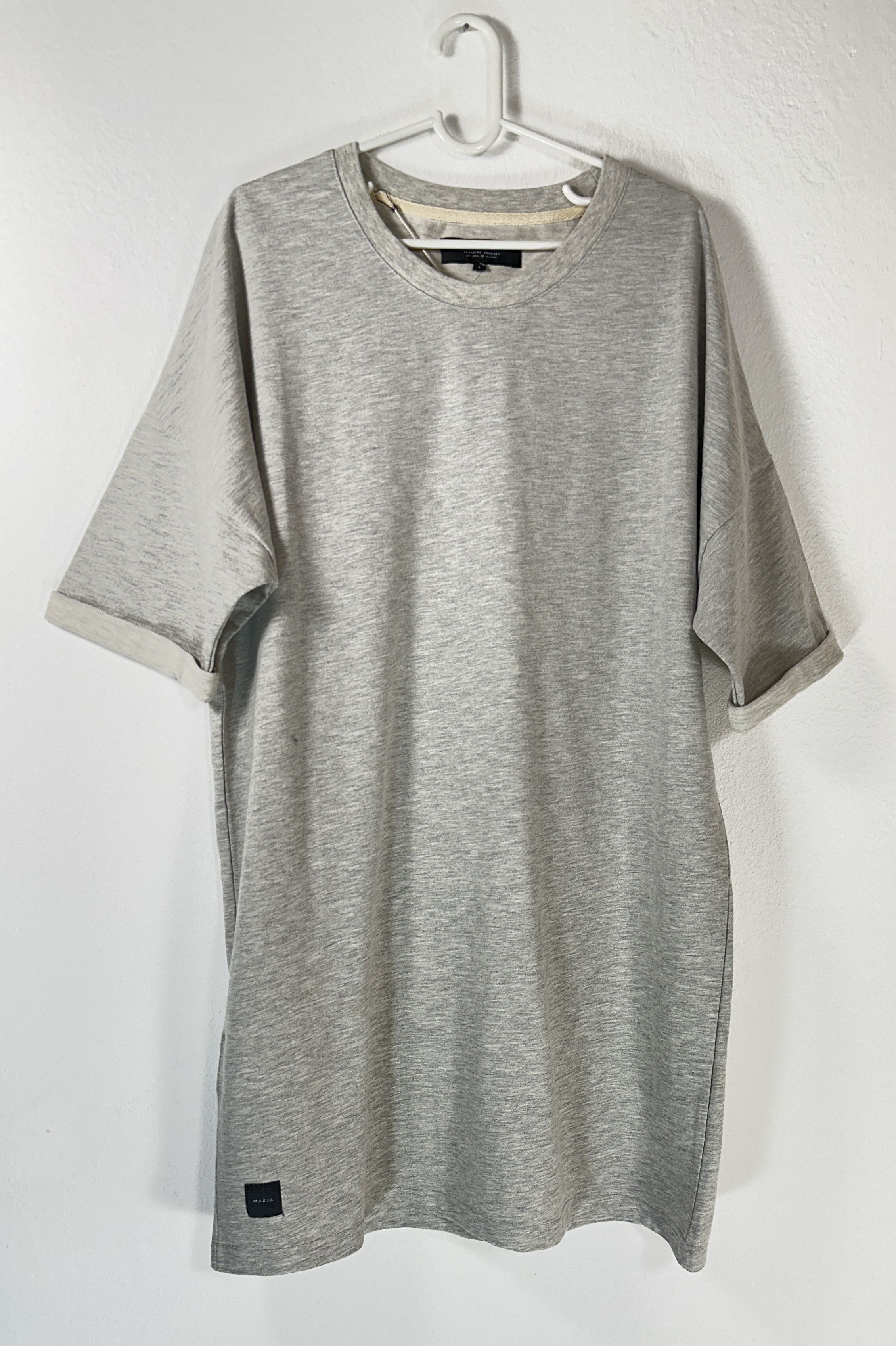 Makia Lighthouse Long Sweatshirt Dress in Grey Size L / US 10 / IT 46 - 1 Thumbnail
