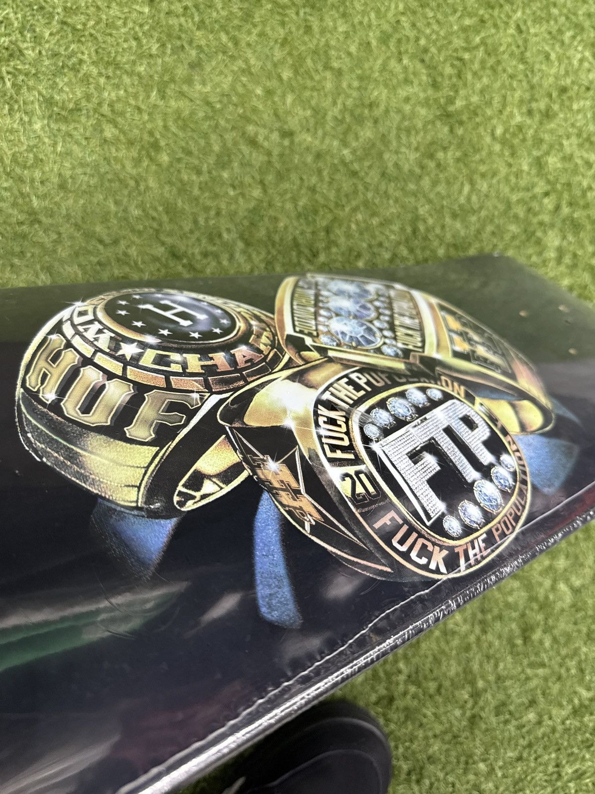 Fuck The Population × Huf HUF x FTP 3-Peat Skateboard Deck Size ONE SIZE - 1 Thumbnail