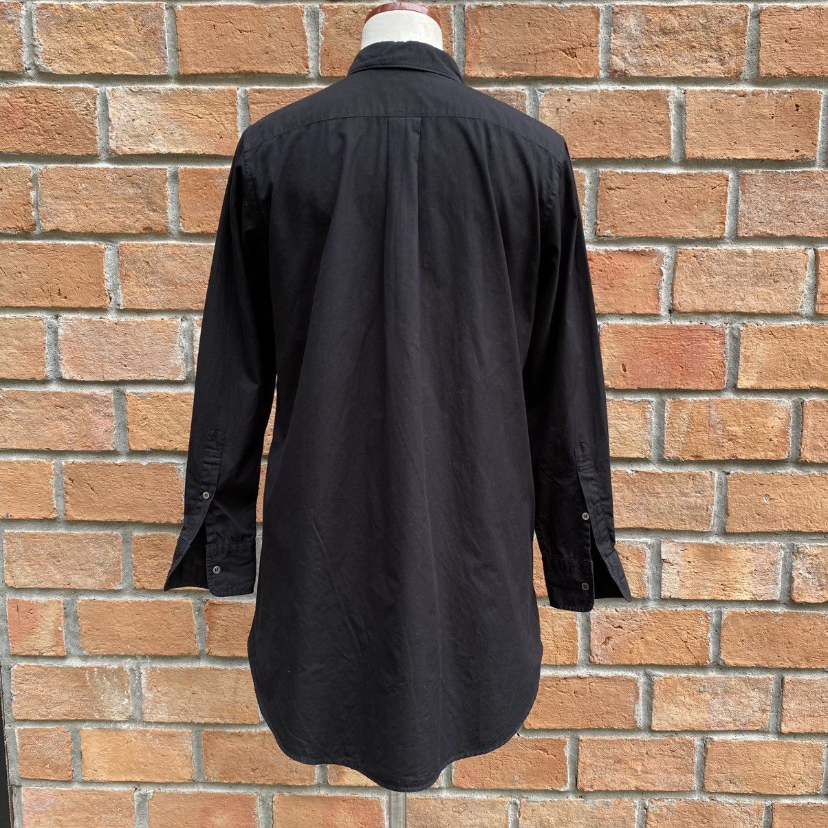 Zucca ZUCCA Black Shirt Dress with Long Sleeves Size M / US 6-8 / IT 42-44 - 17 Thumbnail