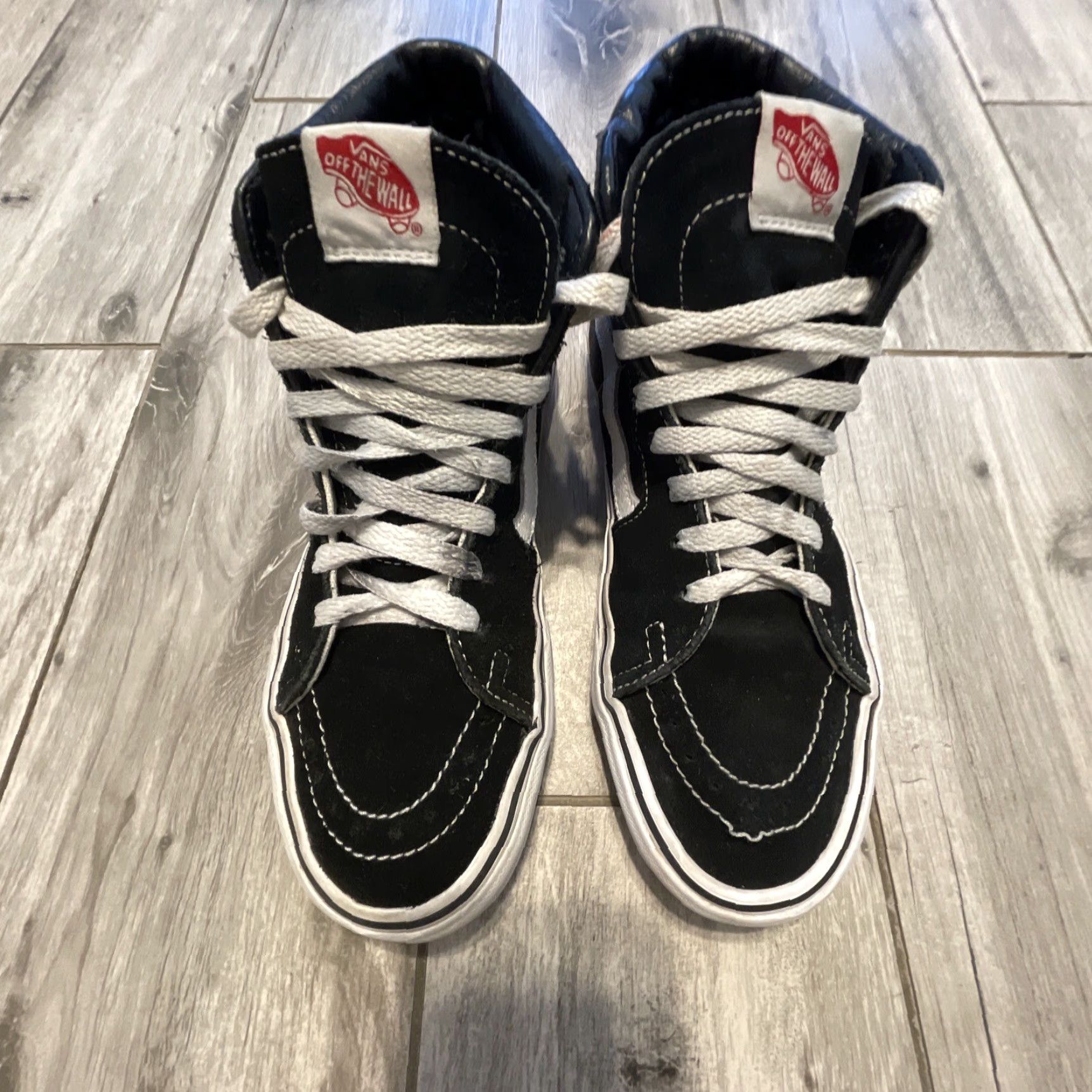 Vans VANS Off The Wall Hi Top Old Skool Pro Black Skateboard Shoe Men US 6.5 Size US M / EU 48-50 / 2 - 2 Thumbnail