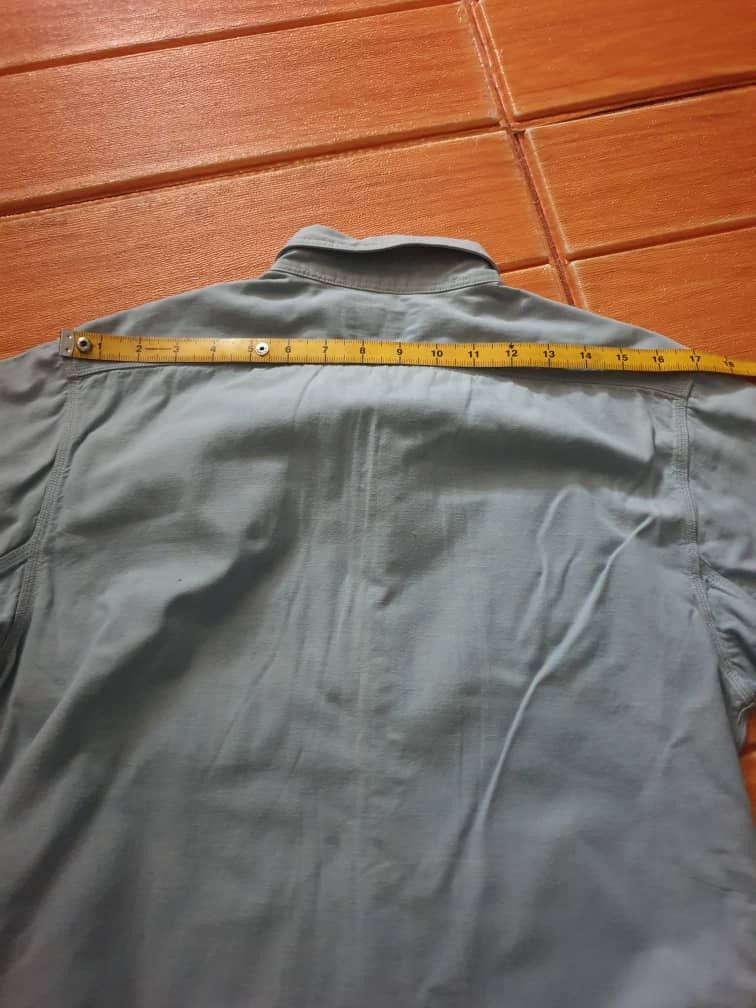 Journal Standard Journal Standard Salvedge Japanese Brand Chambray Shirt Size US M / EU 48-50 / 2 - 11 Thumbnail