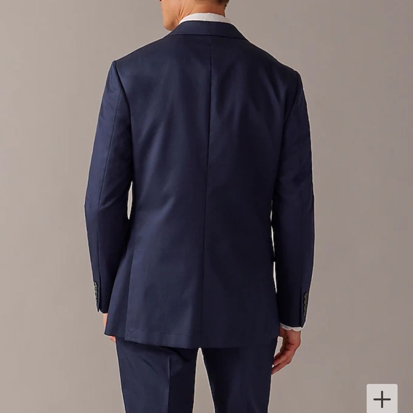 J.Crew J. Crew Navy Ludlow Slim Fit Italian Chino Jacket Size 40R - 11 Thumbnail