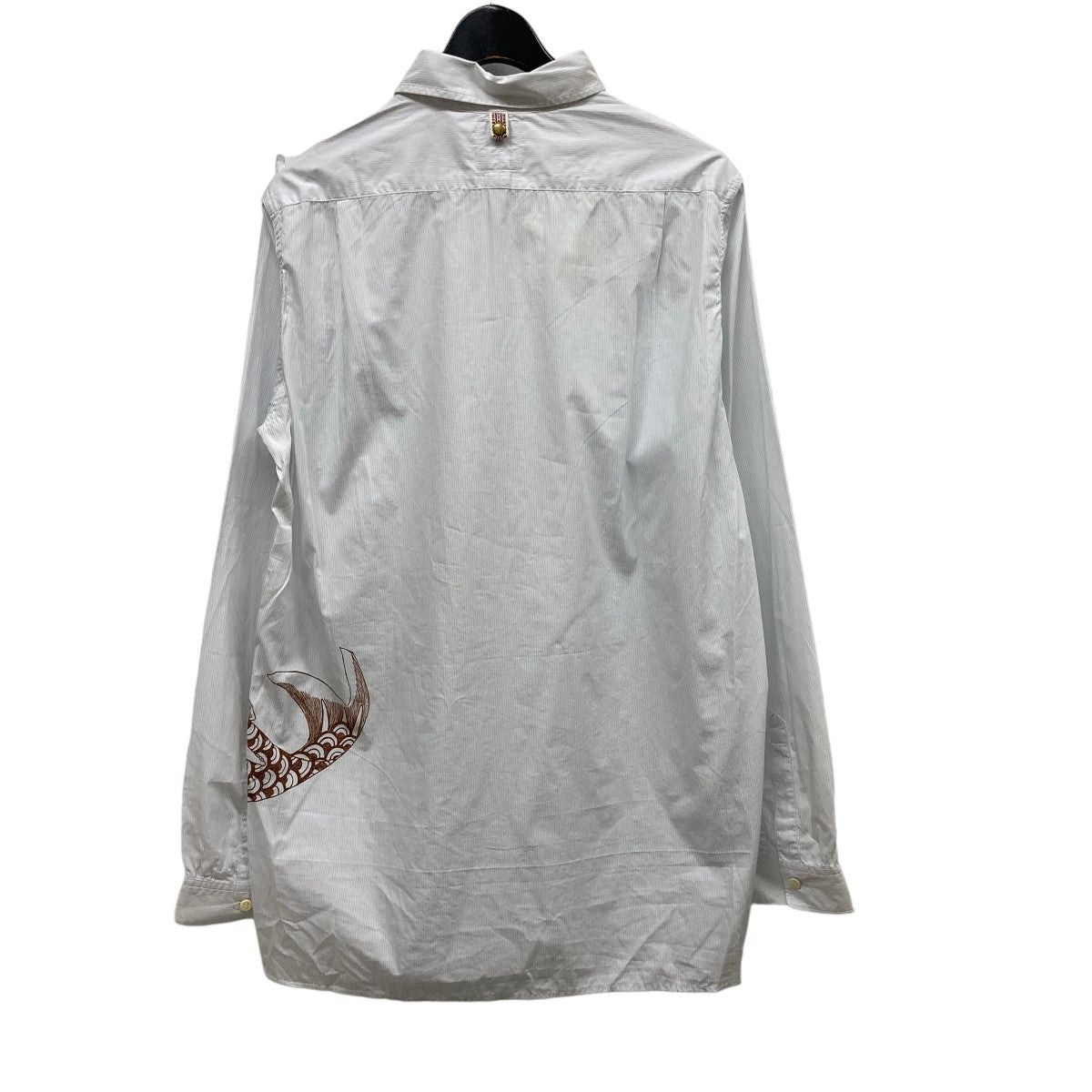 Visvim visvim 17aw Shirt Stripe carp print shirt 0117205011013 Size US XL / EU 56 / 4 - 2 Thumbnail