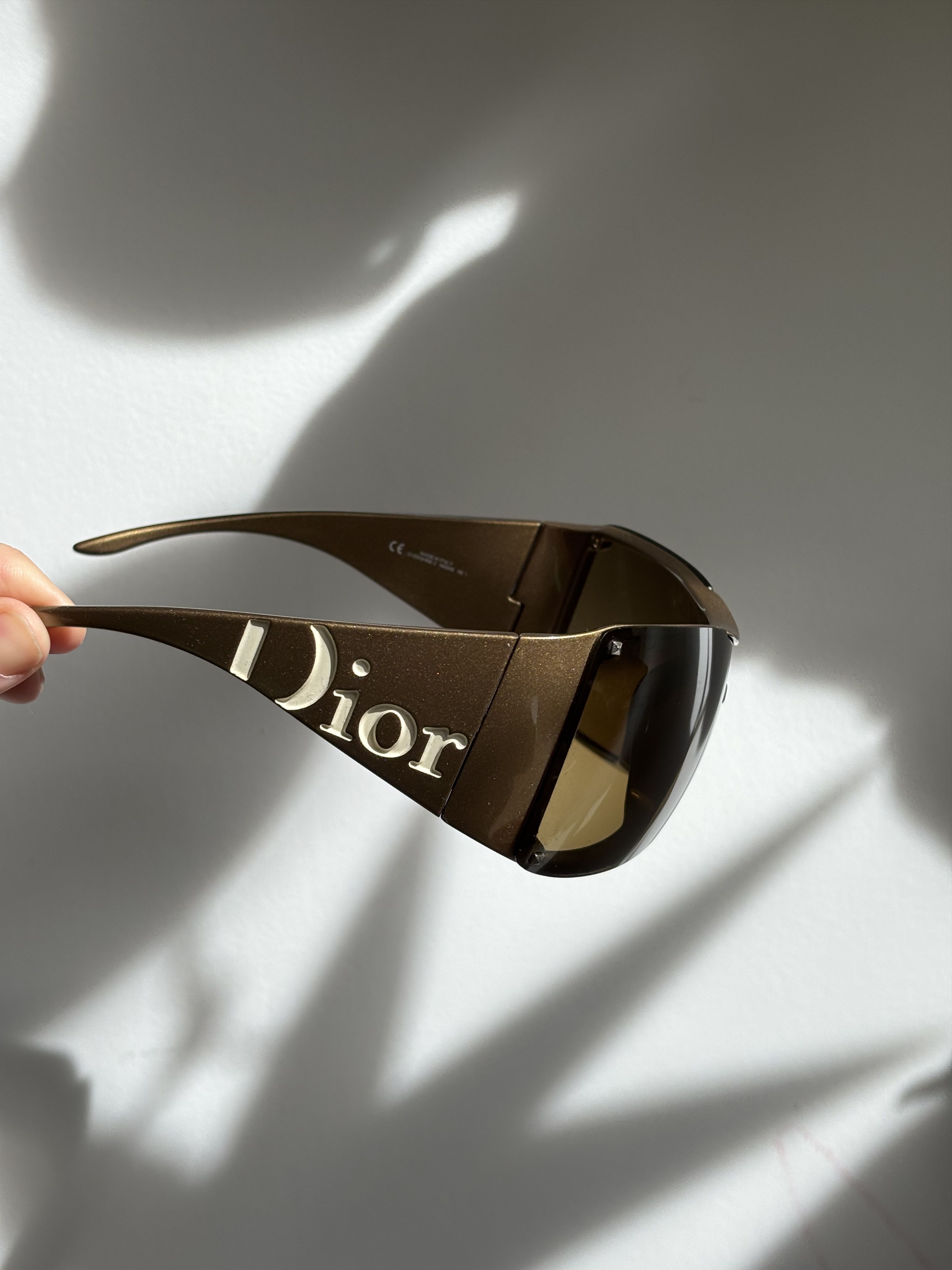 Dior DIOR Sunglasses Overshine Mask Ski Wrap Shield Logo Size ONE SIZE - 3 Thumbnail