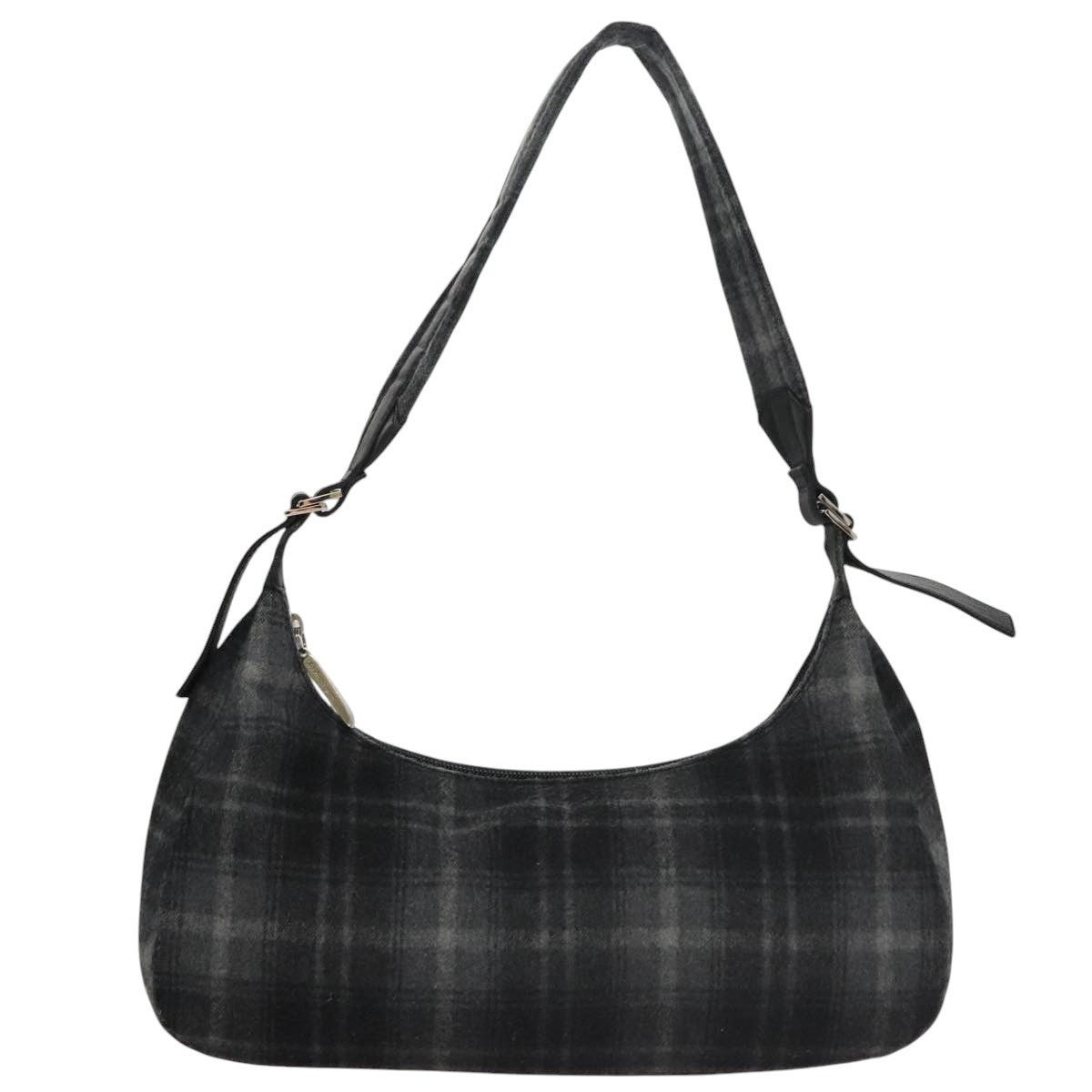 Salvatore Ferragamo Salvatore Ferragamo Shoulder Bag Wool Gray Size ONE SIZE - 13 Thumbnail