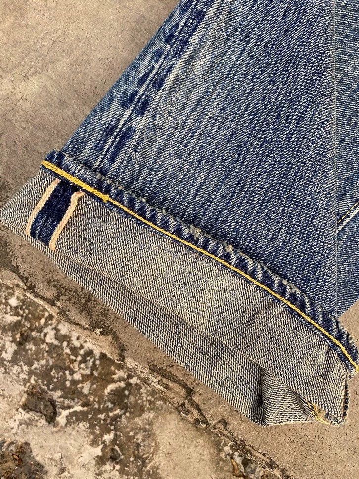 The Real McCoy's The REAL McCOY'S Size XL001XX WASHED Heavy Wash Slim Fit Je Size US 39 - 3 Thumbnail