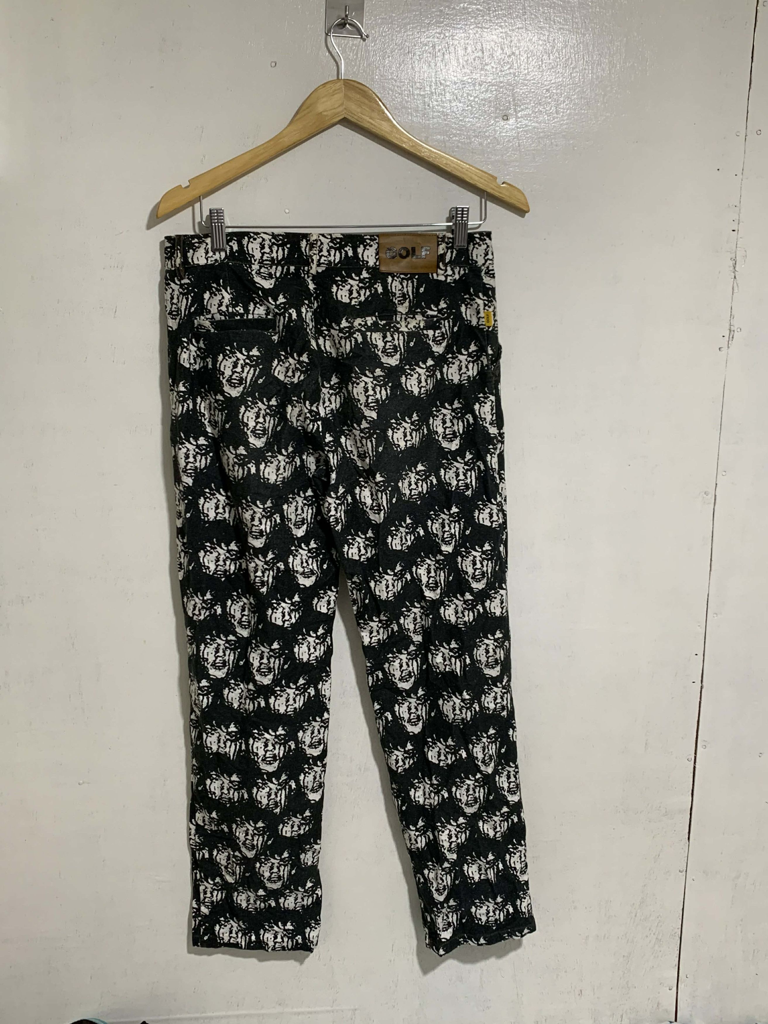 Golf Wang Golf Wang X Tyler The Creater Punk Face Pants Size US 31 - 2 Thumbnail