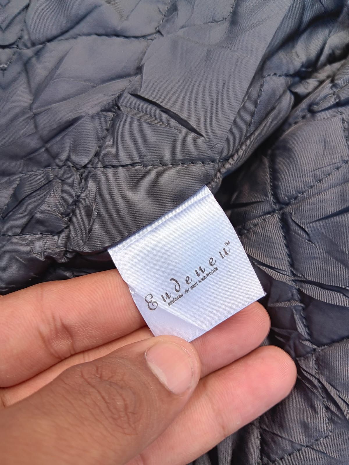 Japanese Brand Endeneu japan faux fur wax cotton jacket Size US M / EU 48-50 / 2 - 10 Thumbnail