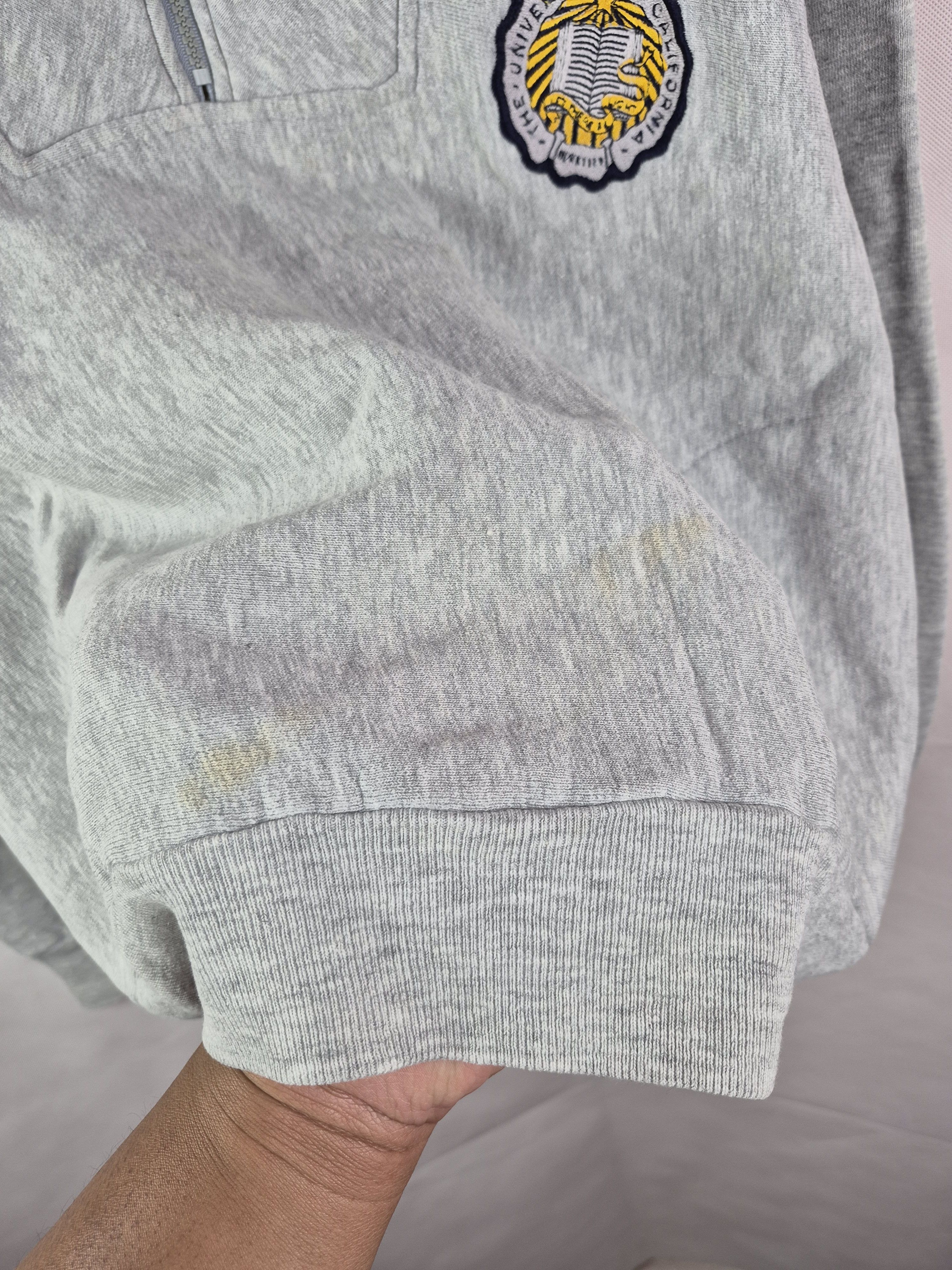 Vintage 🔥 Rare Vintage MVP Pro Weave UCLA Half Zip Sweater Size US XL / EU 56 / 4 - 4 Thumbnail