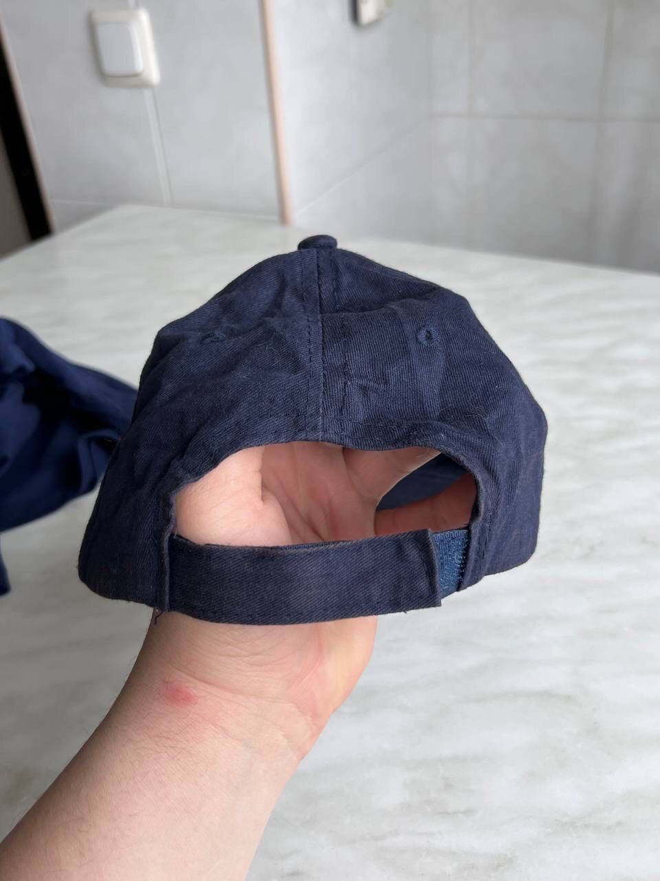 Vintage Vintage Michelin Racing Cap 00s Navy Blue Fade Y2K Cars Auto Size ONE SIZE - 6 Thumbnail