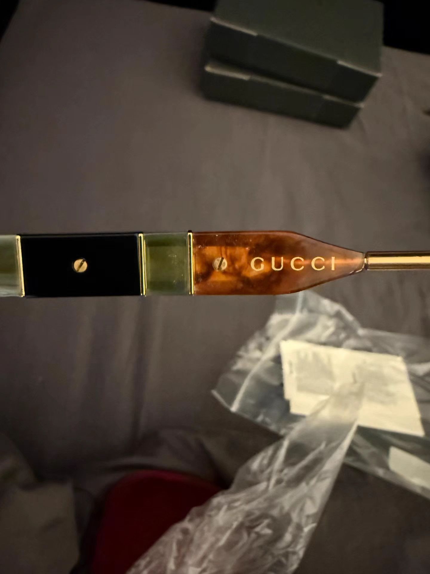 Gucci Gucci Bold Brow Glasses K27 Size ONE SIZE - 4 Thumbnail