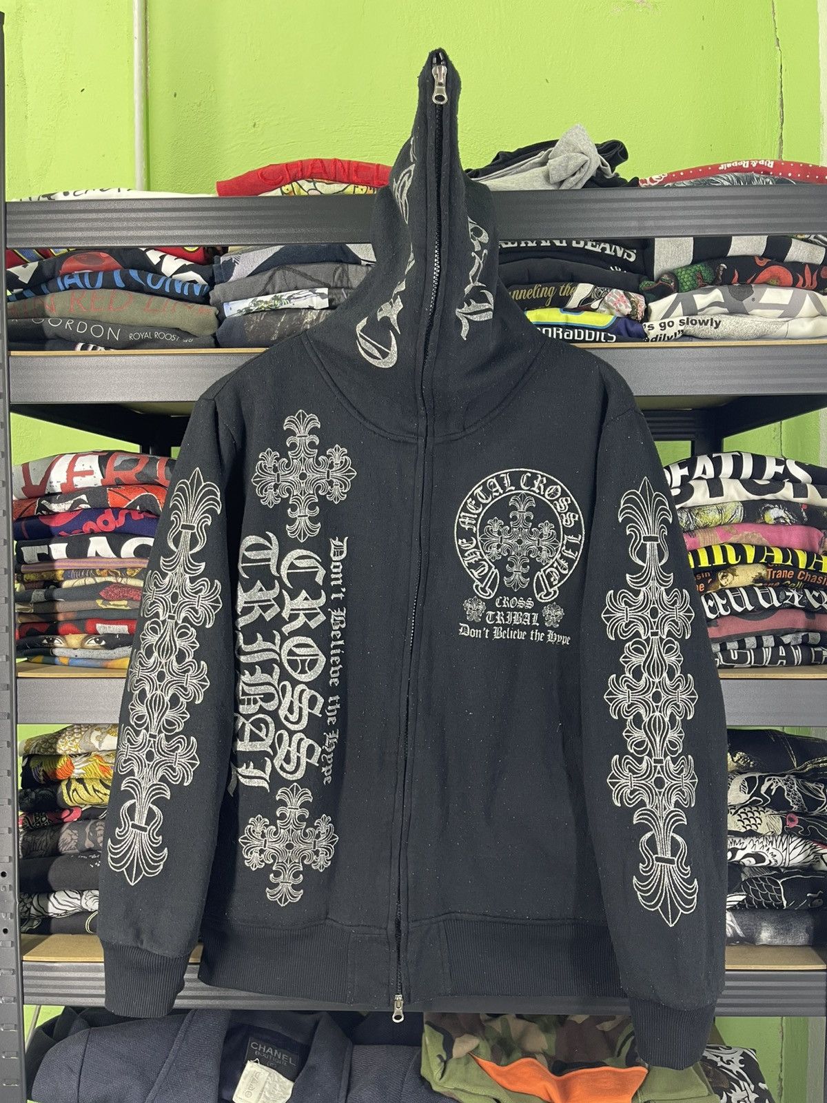 Clash Ahead Vintage Clash Ahead Graphic inspired by Chrome Hearts Hoodie Size US M / EU 48-50 / 2 - 2 Thumbnail