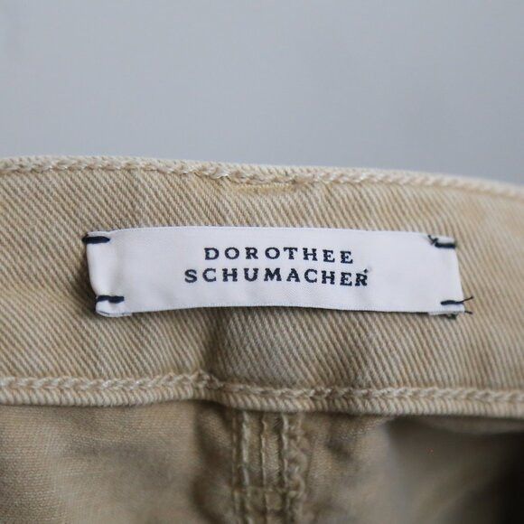 DOROTHEE SCHUMACHER Dorothee Schumacher Blurry Blooming Denim Pants Size 5 Size 32" / US 10 / IT 46 - 6 Thumbnail