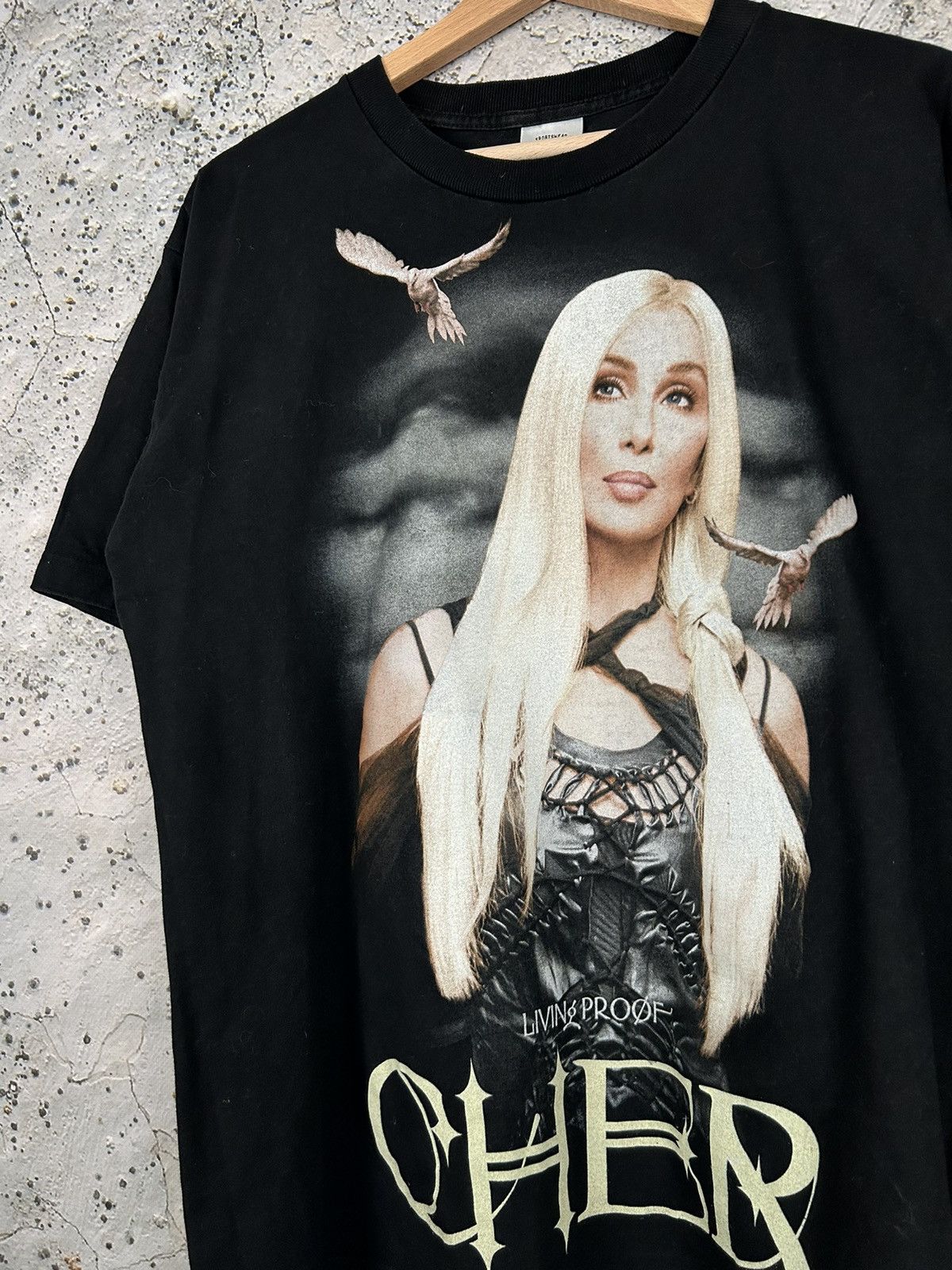 Band Tees Vintage Cher Living Proof 2002 Tour Band Tee Graphic Rare Size US M / EU 48-50 / 2 - 3 Thumbnail