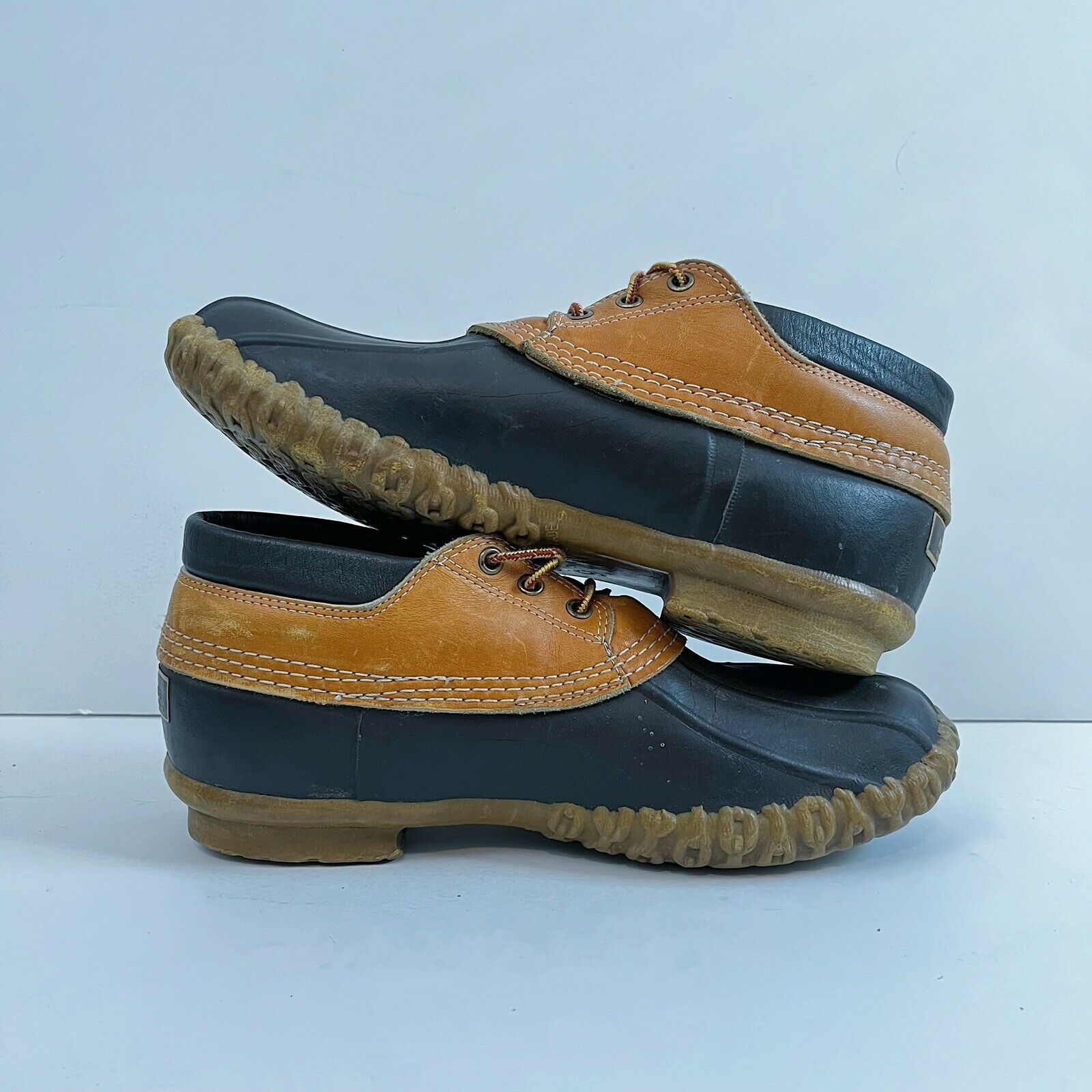 L.L. Bean 1950s LL Bean Maine Hunting Shoes Boots Shearling Wool Size US 9 / EU 42 - 6 Thumbnail