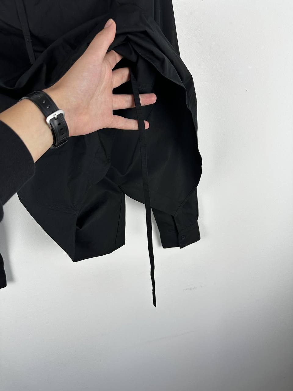 Craig Green NEW Craig Green Laced Black Fitted Shirt Size US S / EU 44-46 / 1 - 11 Thumbnail