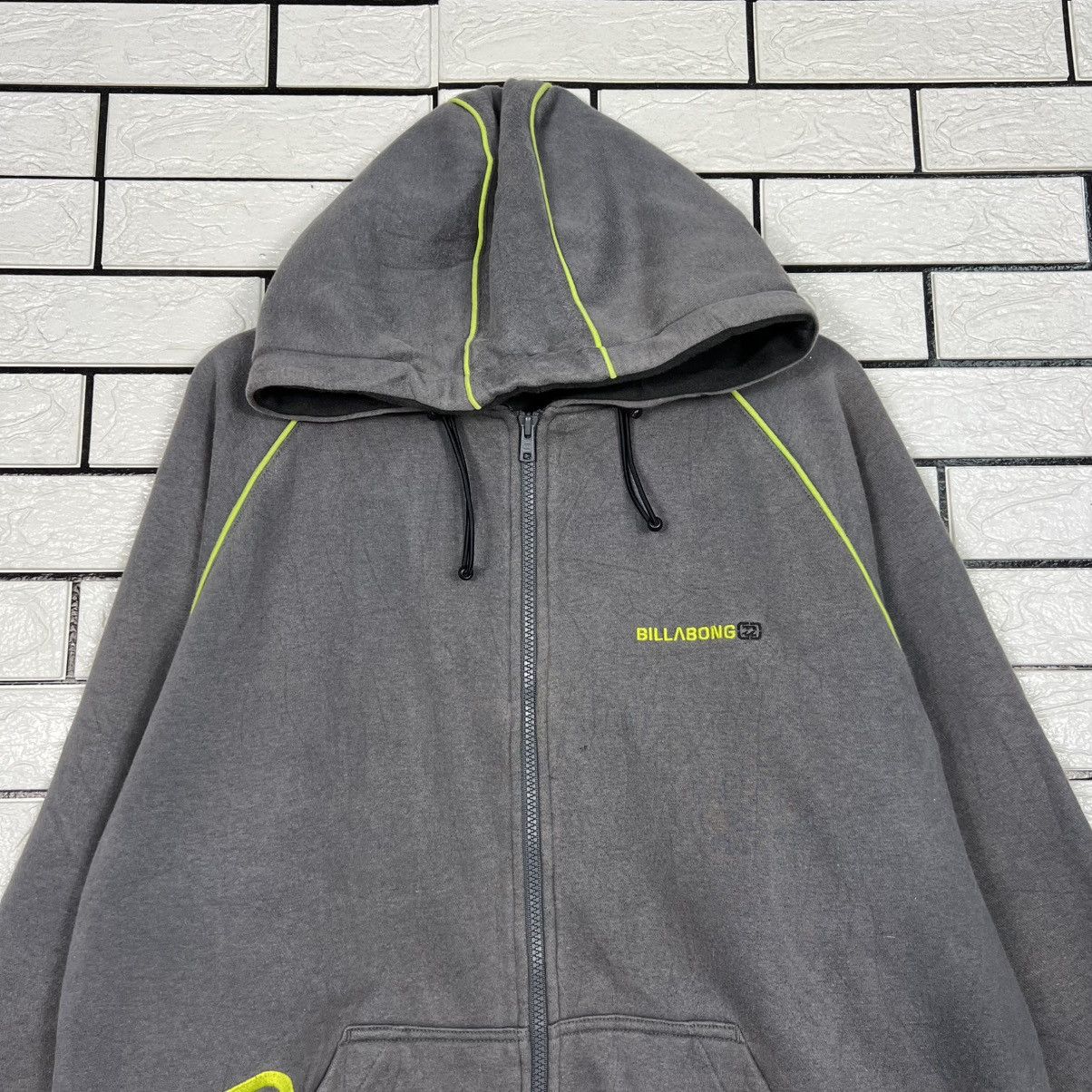 Billabong BILLABONG Embroidered Small Logo Zipper Hoodies #4208-C192 Size US M / EU 48-50 / 2 - 2 Thumbnail