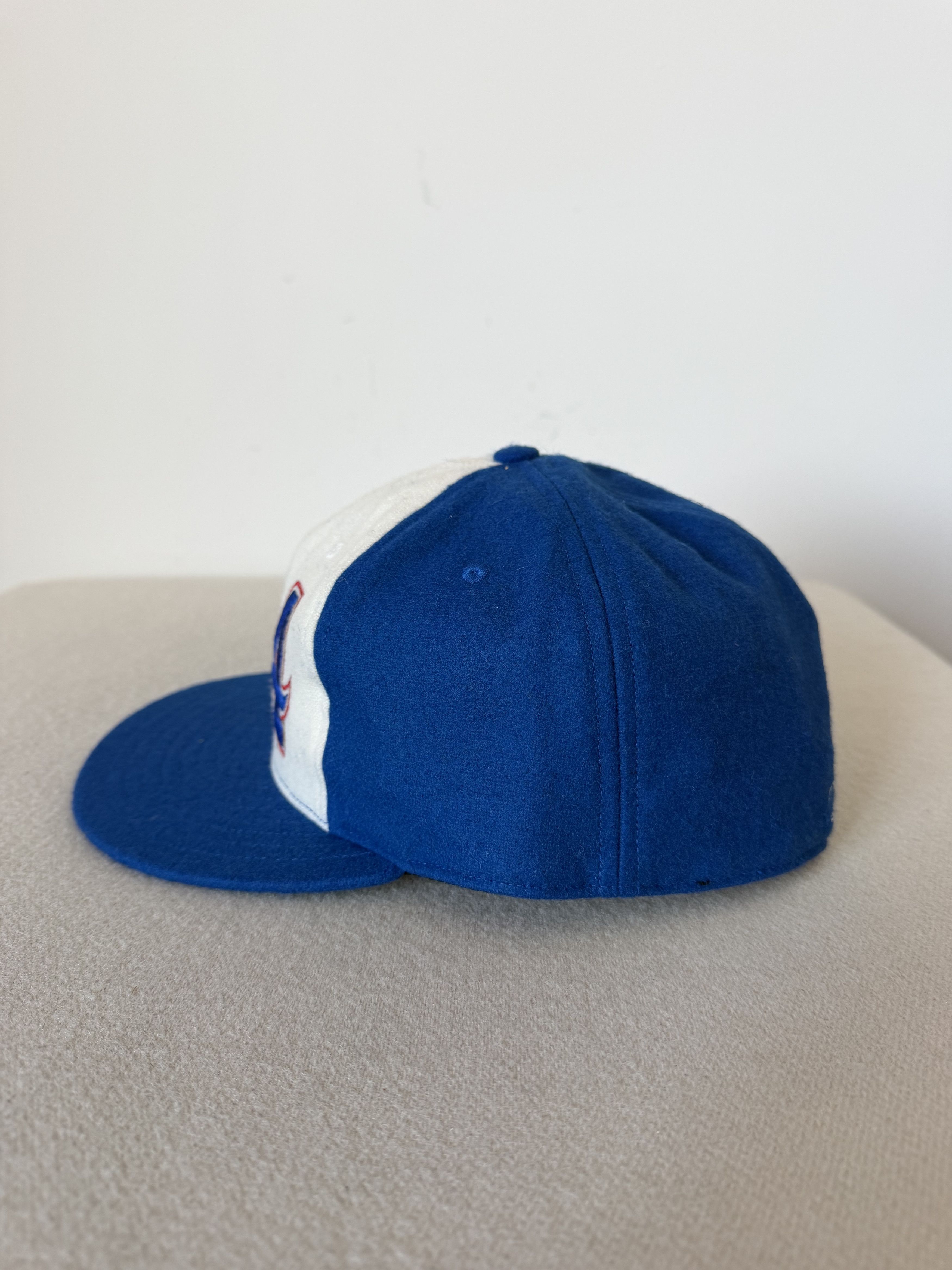 Ebbets Field Flannels 7 1/2 Ebbets Field Flannels Hank Aaron 44 Fitted Hat Size ONE SIZE - 2 Thumbnail