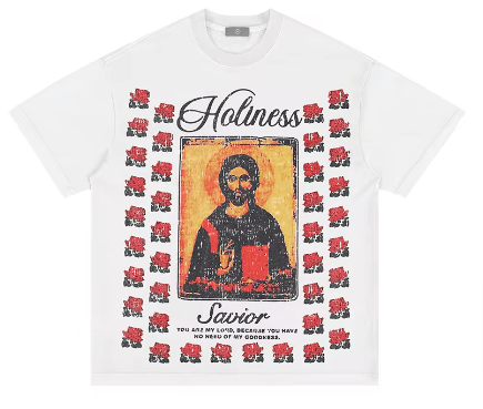 Japanese Brand × Vintage "Holiness -M" T-shirt Size US M / EU 48-50 / 2 - 1 Thumbnail