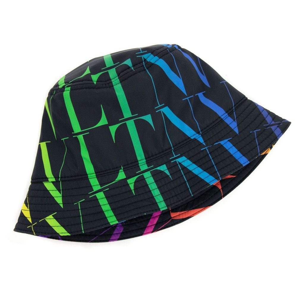 Valentino Valentino Rainbow Logo Bucket Hat Size ONE SIZE - 1 Thumbnail