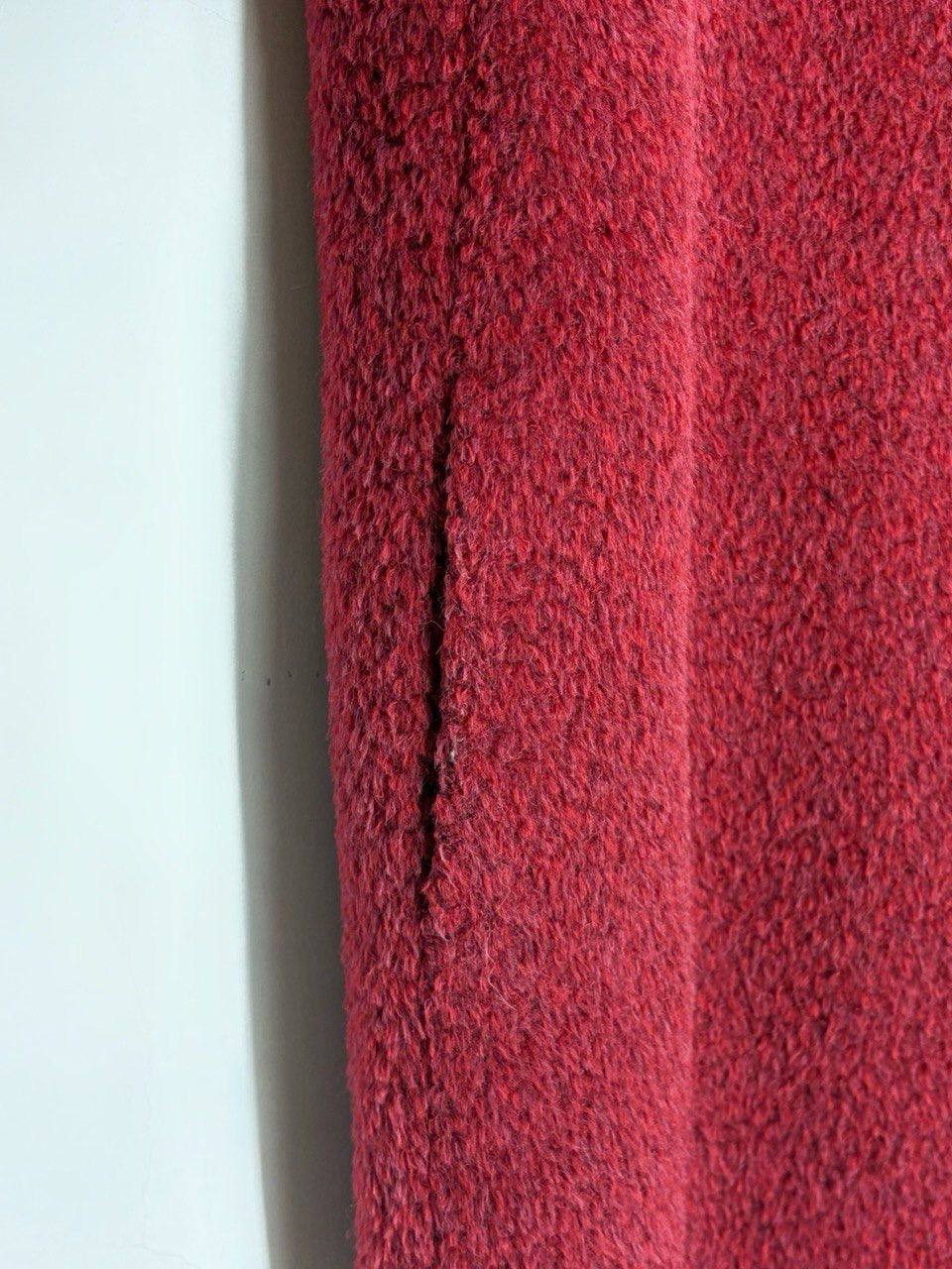 Max Mara Max Mara Studio Vintage Alpaca Wool Hot Red Coat High Collar Size M / US 6-8 / IT 42-44 - 9 Thumbnail
