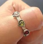 Other Silver Heart Adjustable Ring Size ONE SIZE - 3 Thumbnail