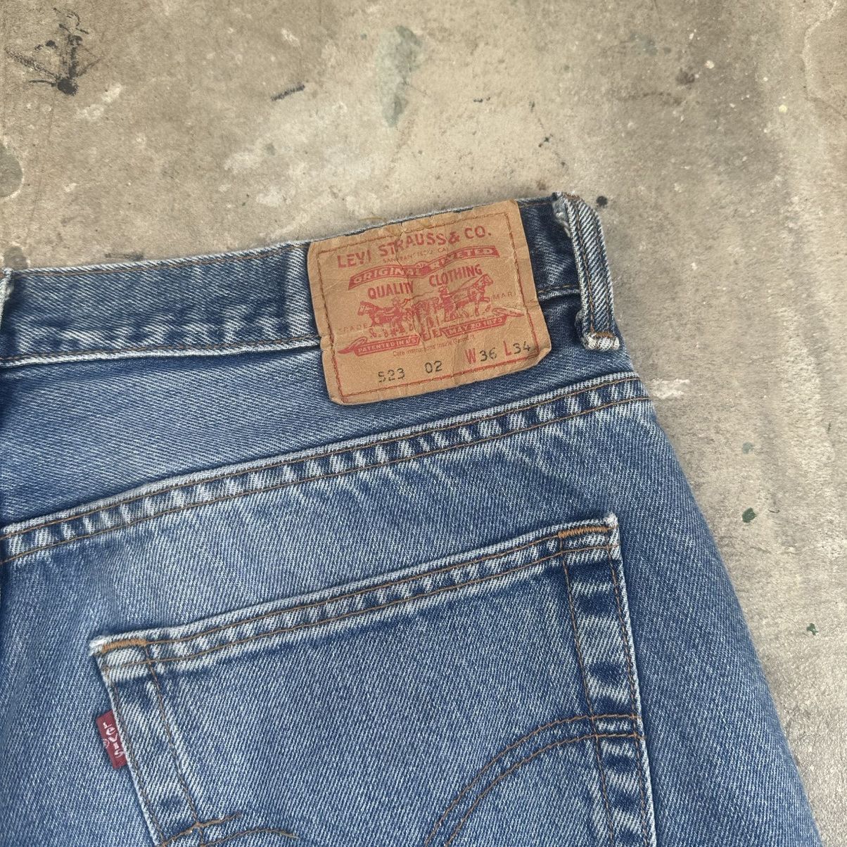 Levi's Levi's 523 Vintage bluestonewashed Painters Denim Jeans Size US 36 / EU 52 - 10 Thumbnail