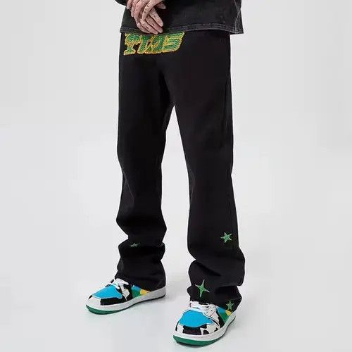 Jean y2k custom hiphop pants Size US 34 / EU 50 - 4 Thumbnail
