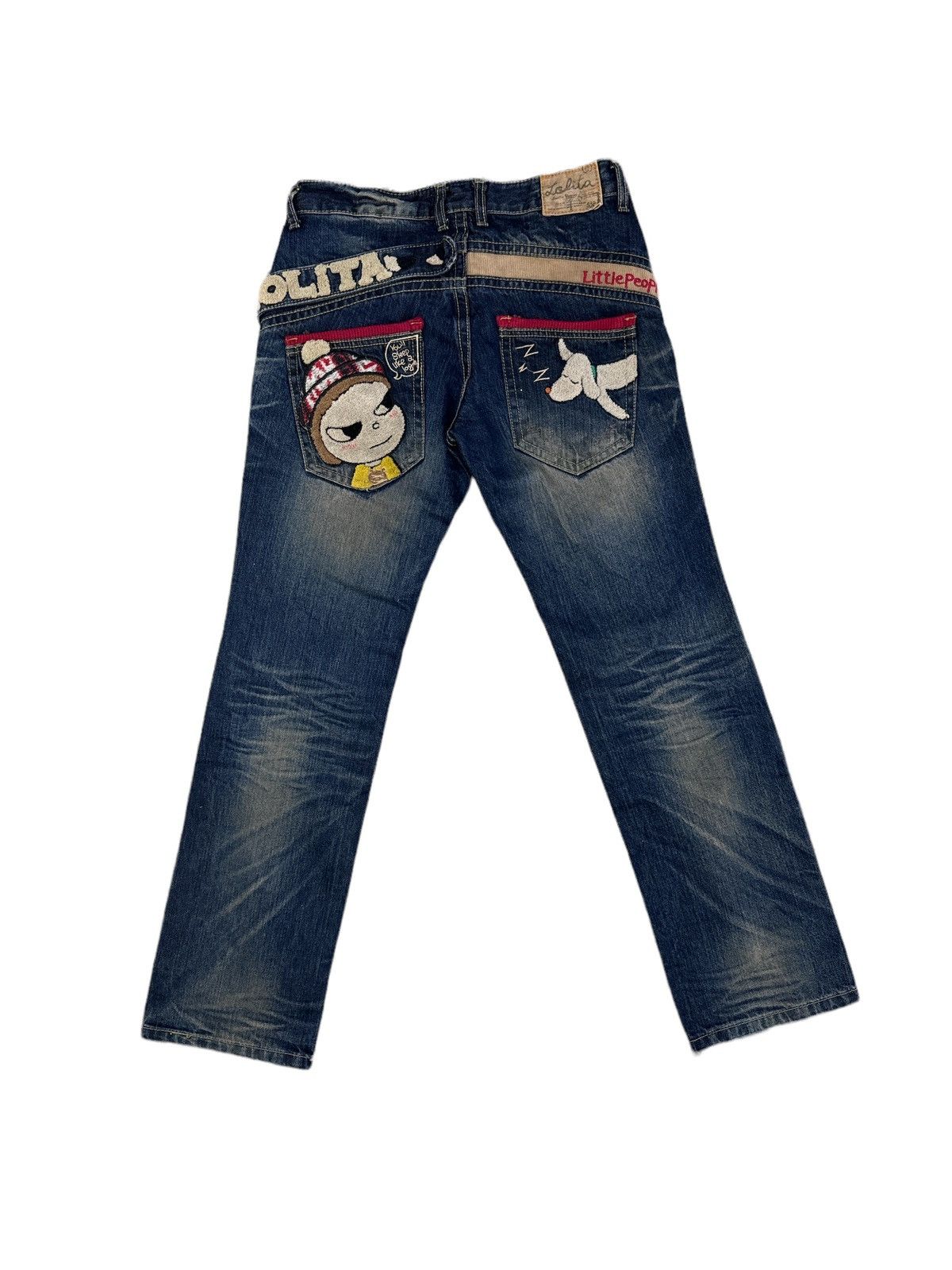 Japanese Brand LOLITA JEANS X YOSHITOMO NARA JEANS SIZE 32 Size US 32 / EU 48 - 1 Thumbnail