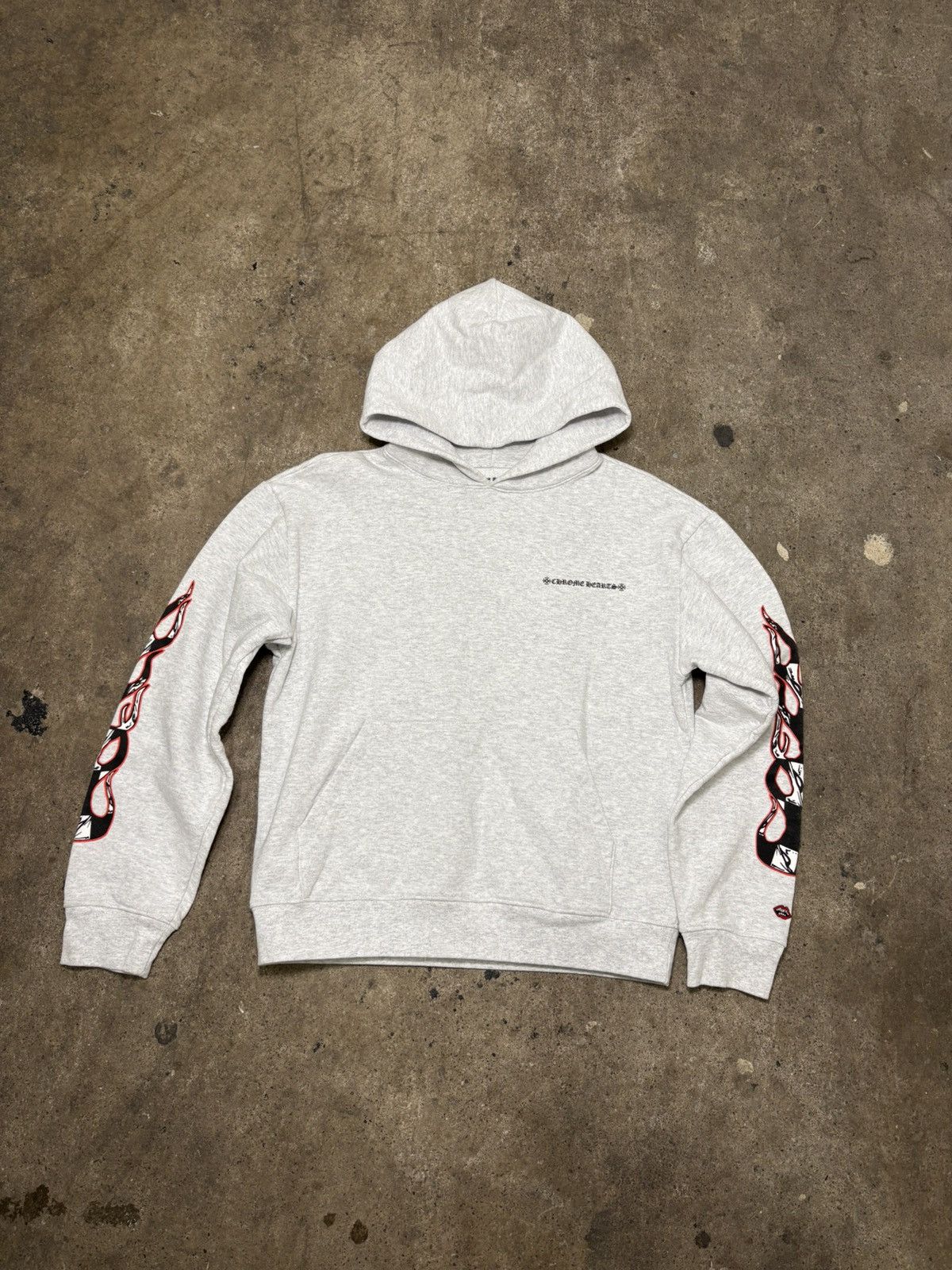 Chrome Hearts × Matty Boy CHROME HEARTS MATTY BOY BRAIN GREY HOOD Size US M / EU 48-50 / 2 - 2 Thumbnail