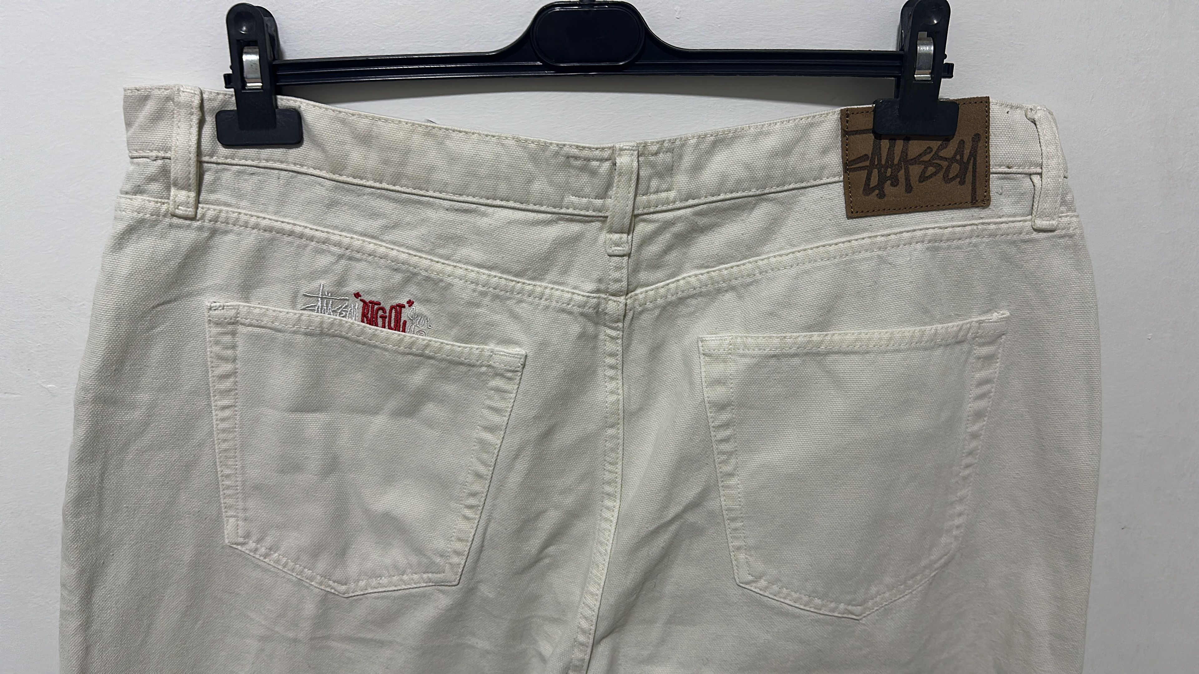 Stussy Stussy Big Ol Jean White Size 38 Size US 38 / EU 54 - 3 Thumbnail