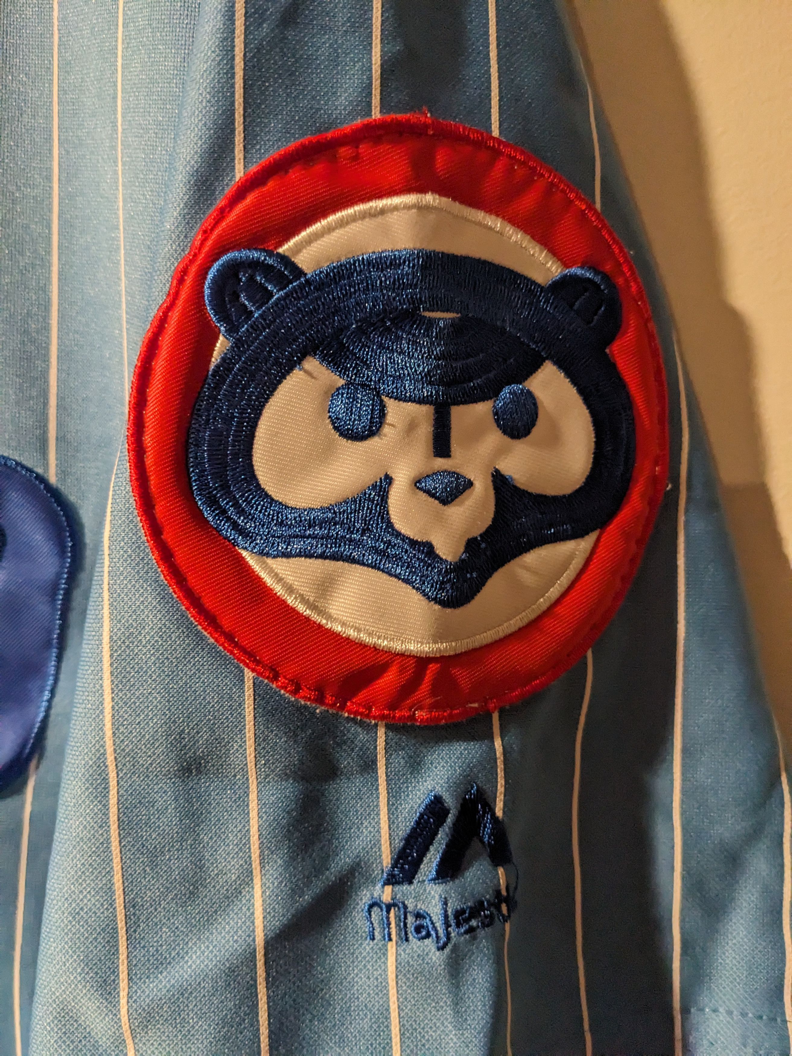 MLB Vintage Chicago Cubs Baez Majestic Athletic Baseball Jersey Size US M / EU 48-50 / 2 - 3 Thumbnail