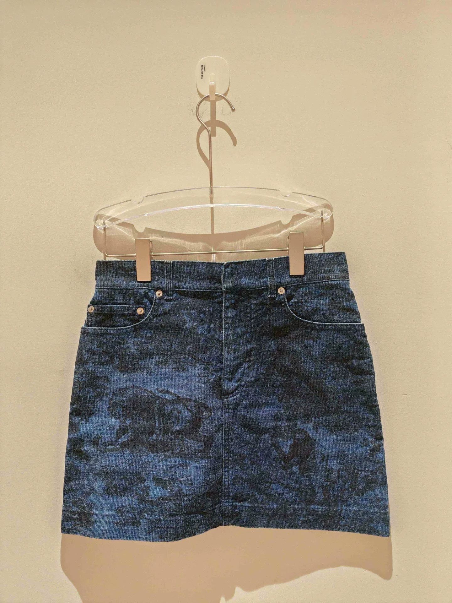 Dior Dior Blue Zoo Phantom Print Shorts Size 34" / US 12 / IT 48 - 1 Thumbnail