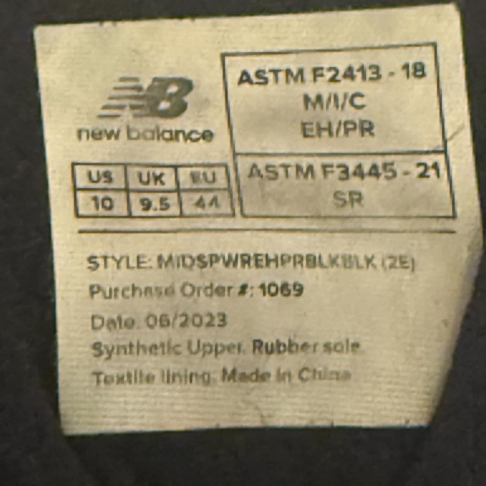 New Balance New Balance Work Speedware Acteva shoes Size US 10 / EU 43 - 6 Thumbnail